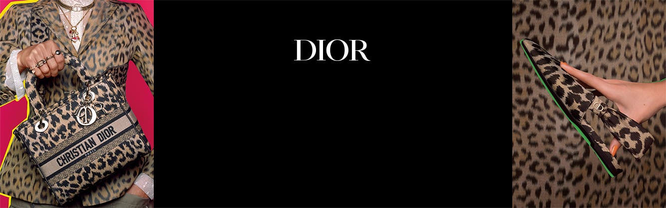 Women in Dior clothing and shoes.