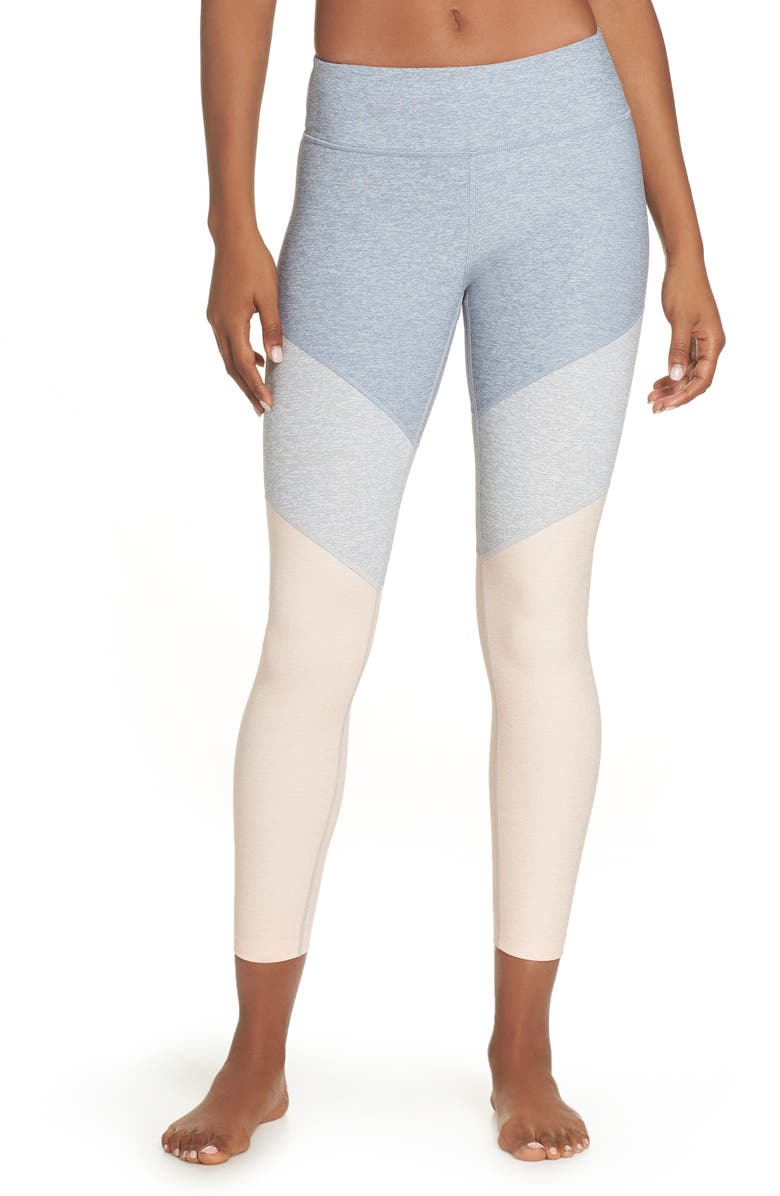 OUTDOOR VOICES 7/8 Springs Leggings, Main, color, LAKE/ DOVE/ ROSE QUARTZ
