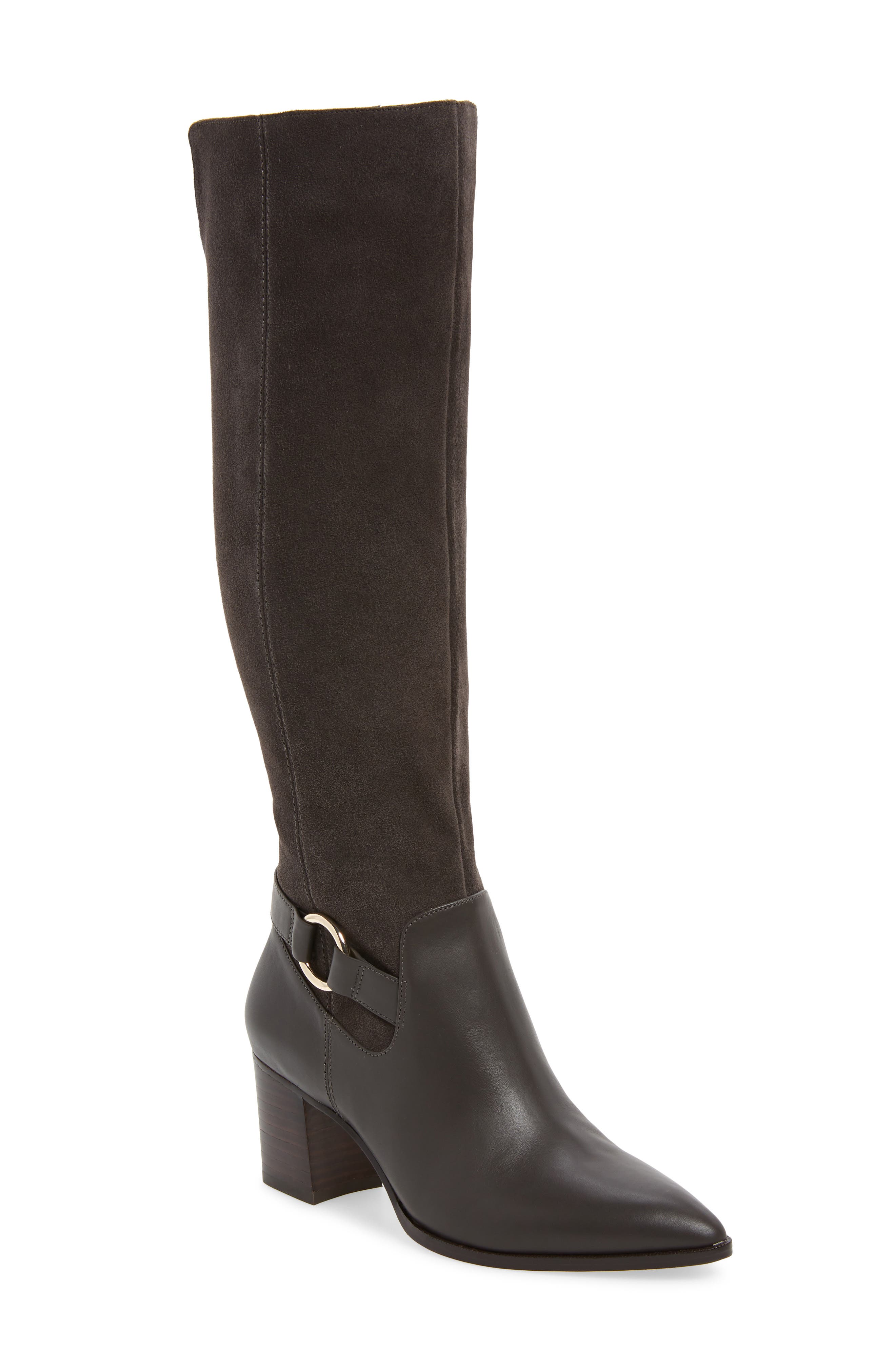 Sole Society Daleena Knee High Boot, Grey