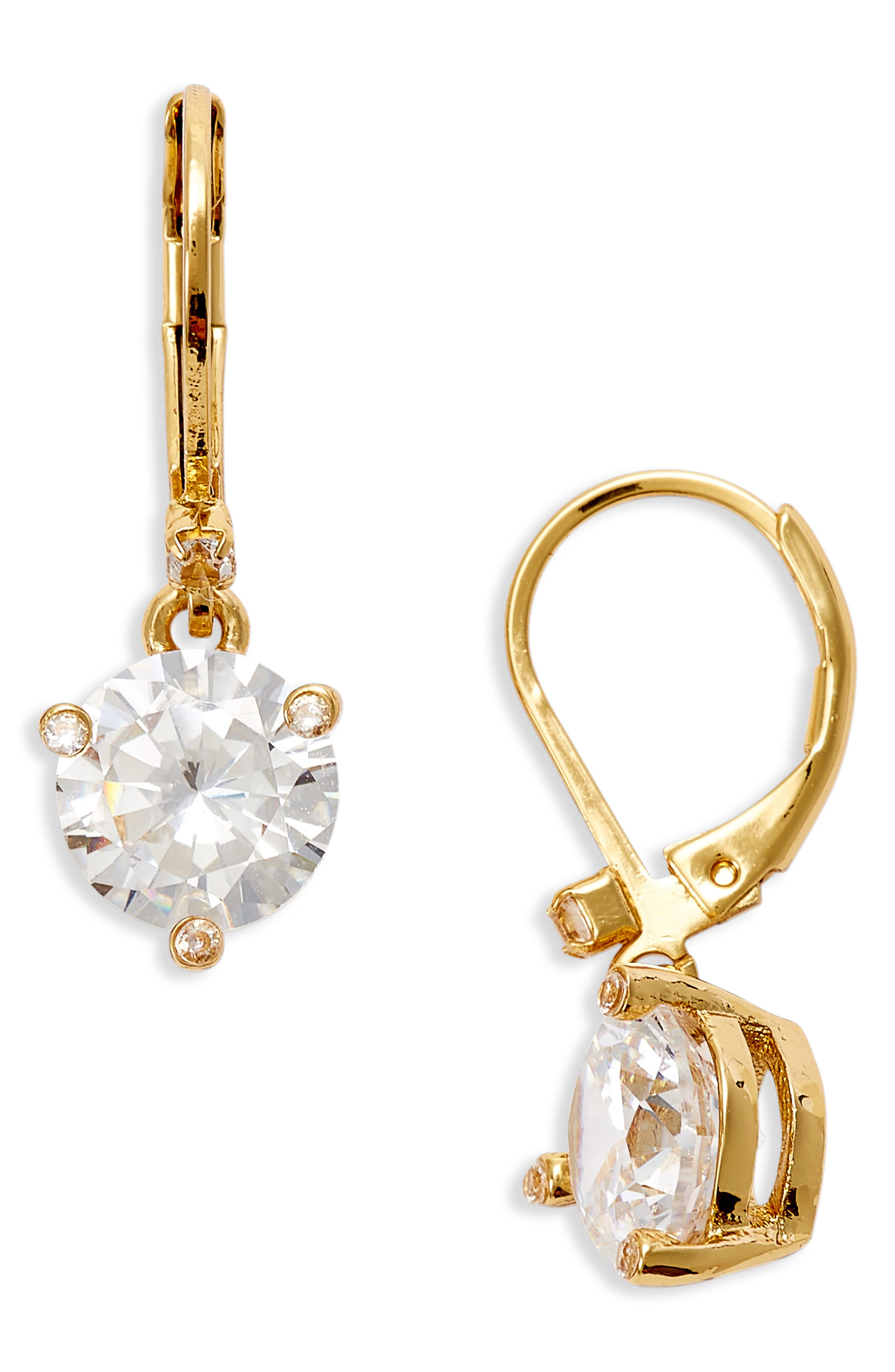kate spade new york 'rise and shine' lever back earrings
