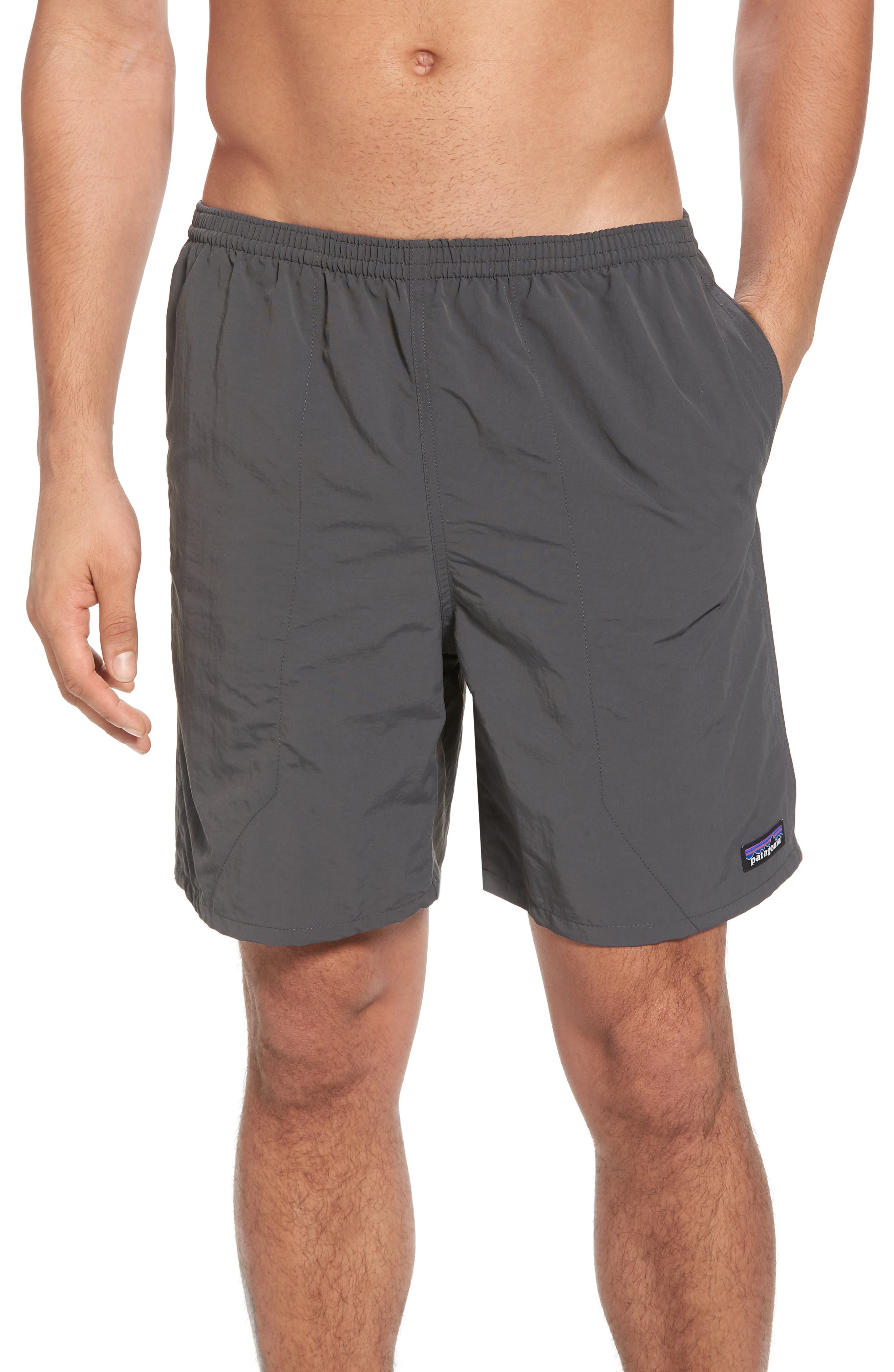 Patagonia Baggies 7-Inch Swim Trunks, Grey