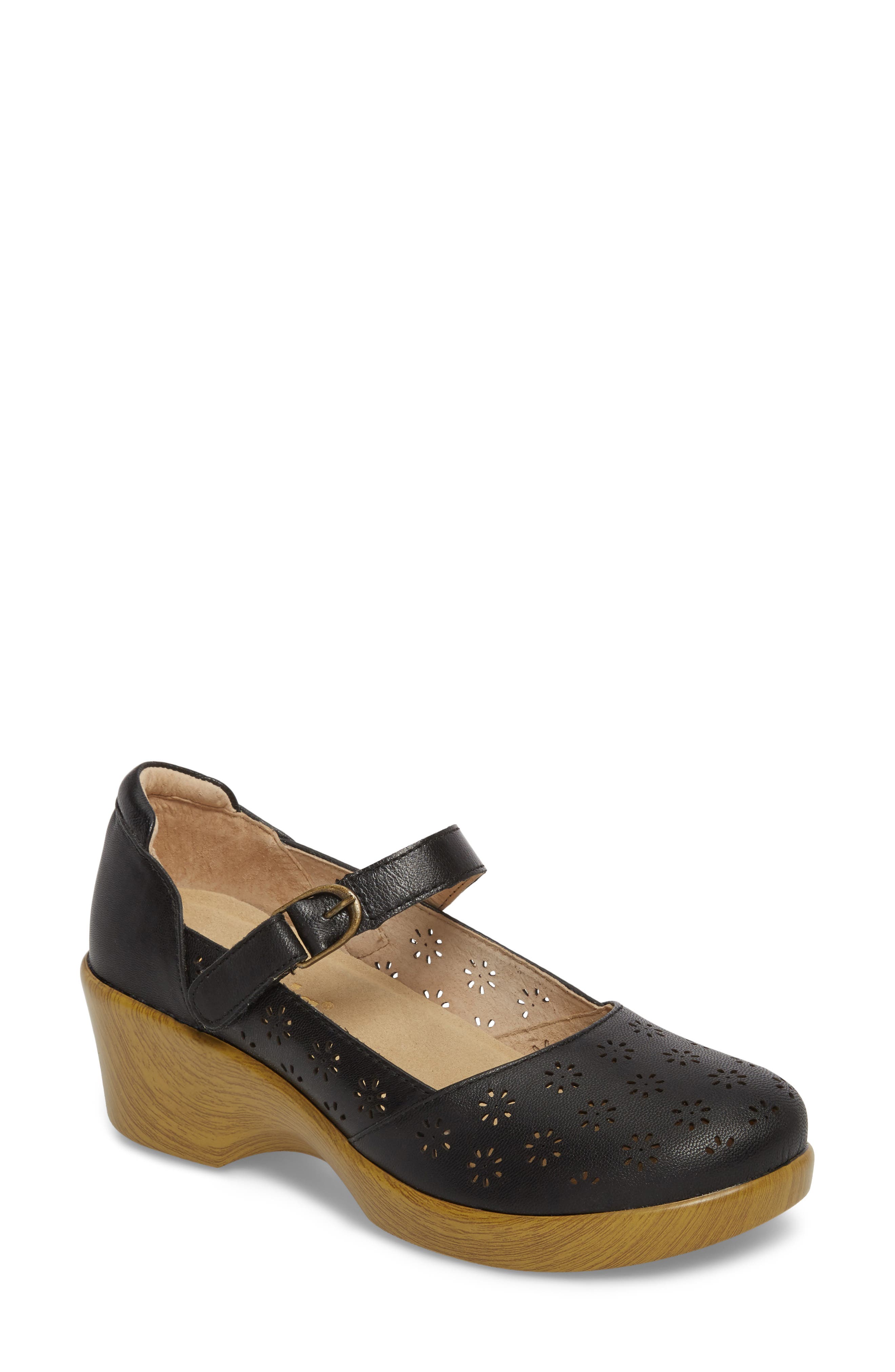 Alegria By Pg Lite Rene Mary Jane Shoe, Black