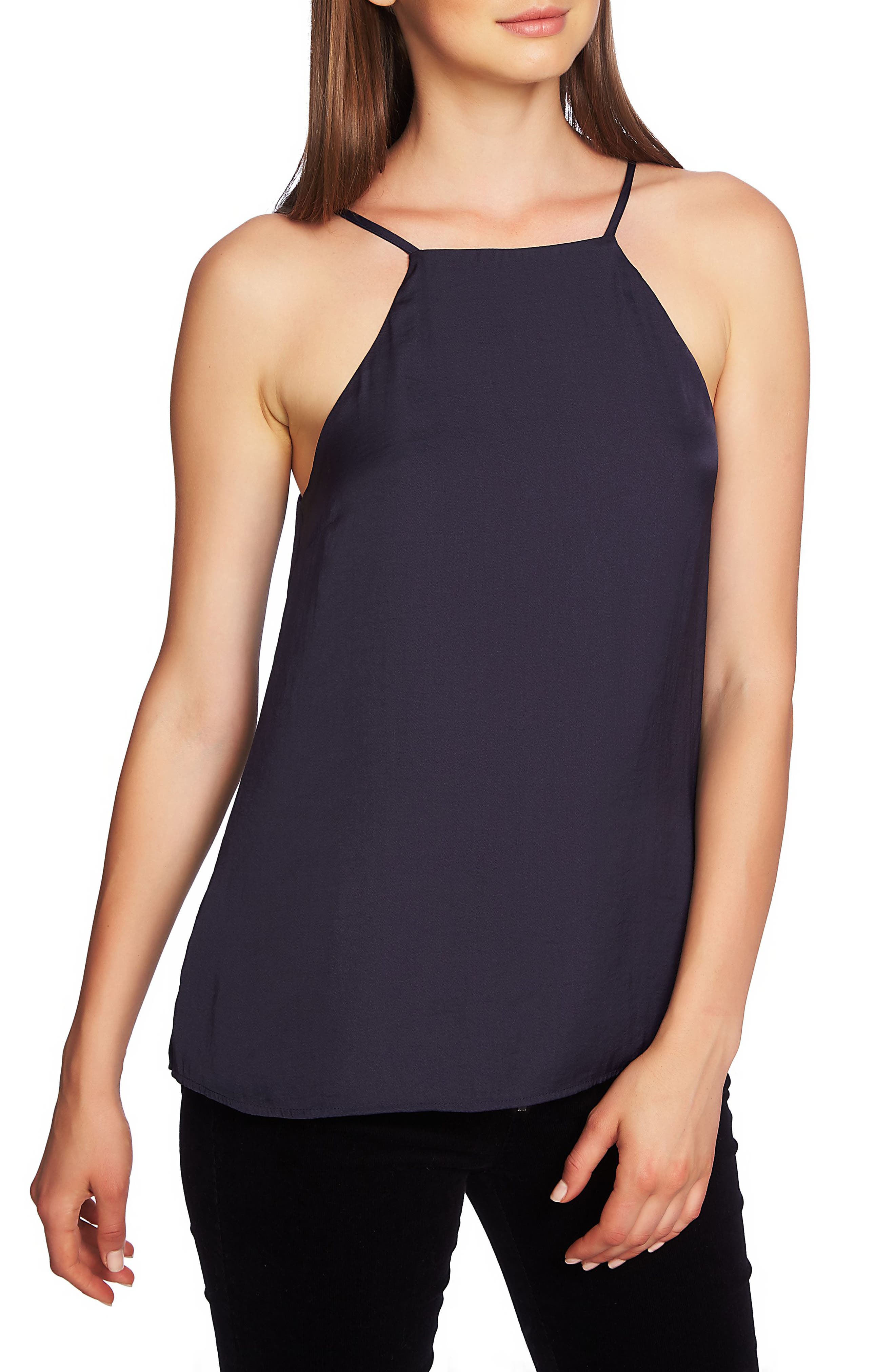 1.state High Neck Camisole, Blue