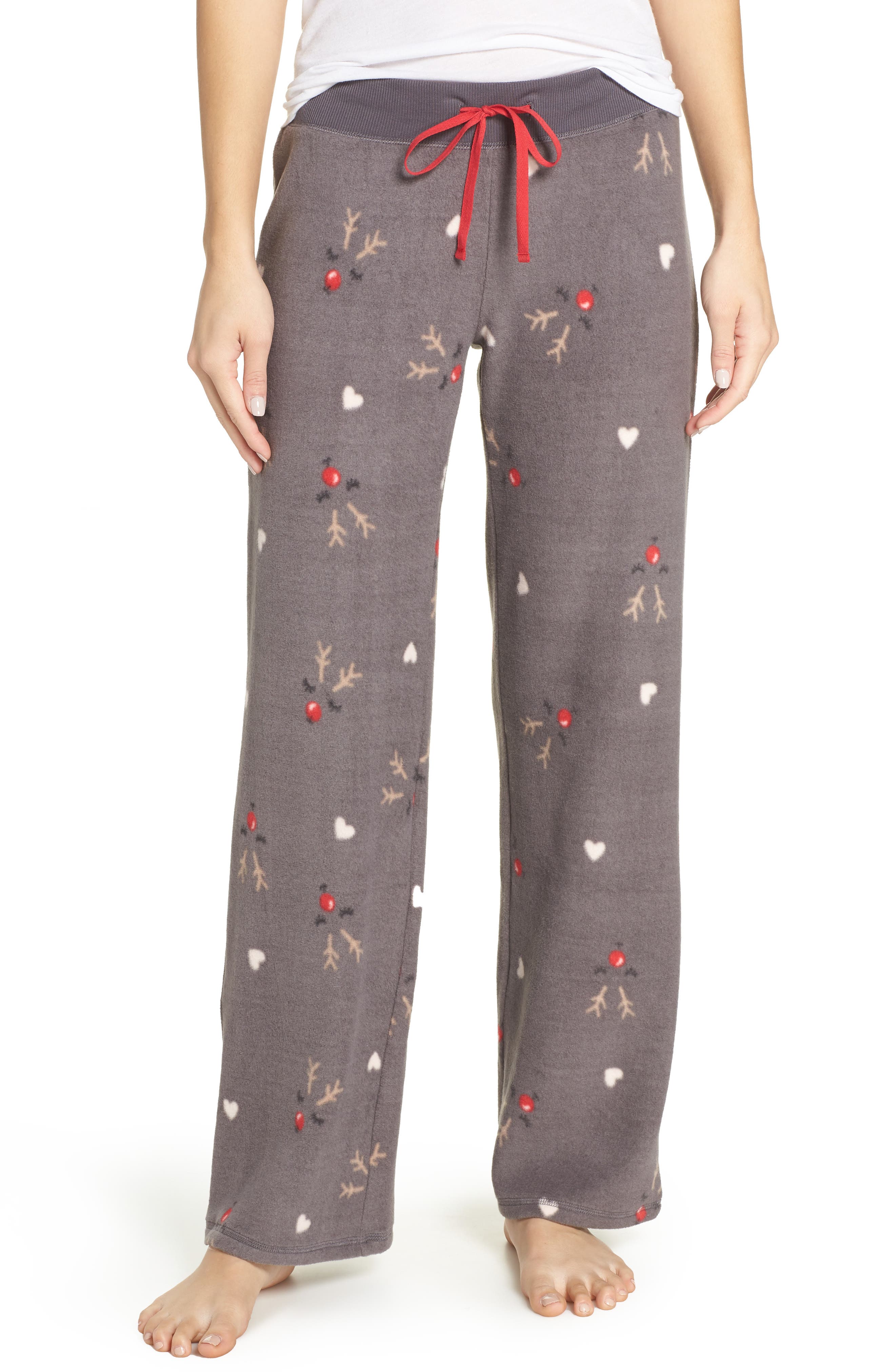 Make + Model Fleece Pajama Pants Nordstrom