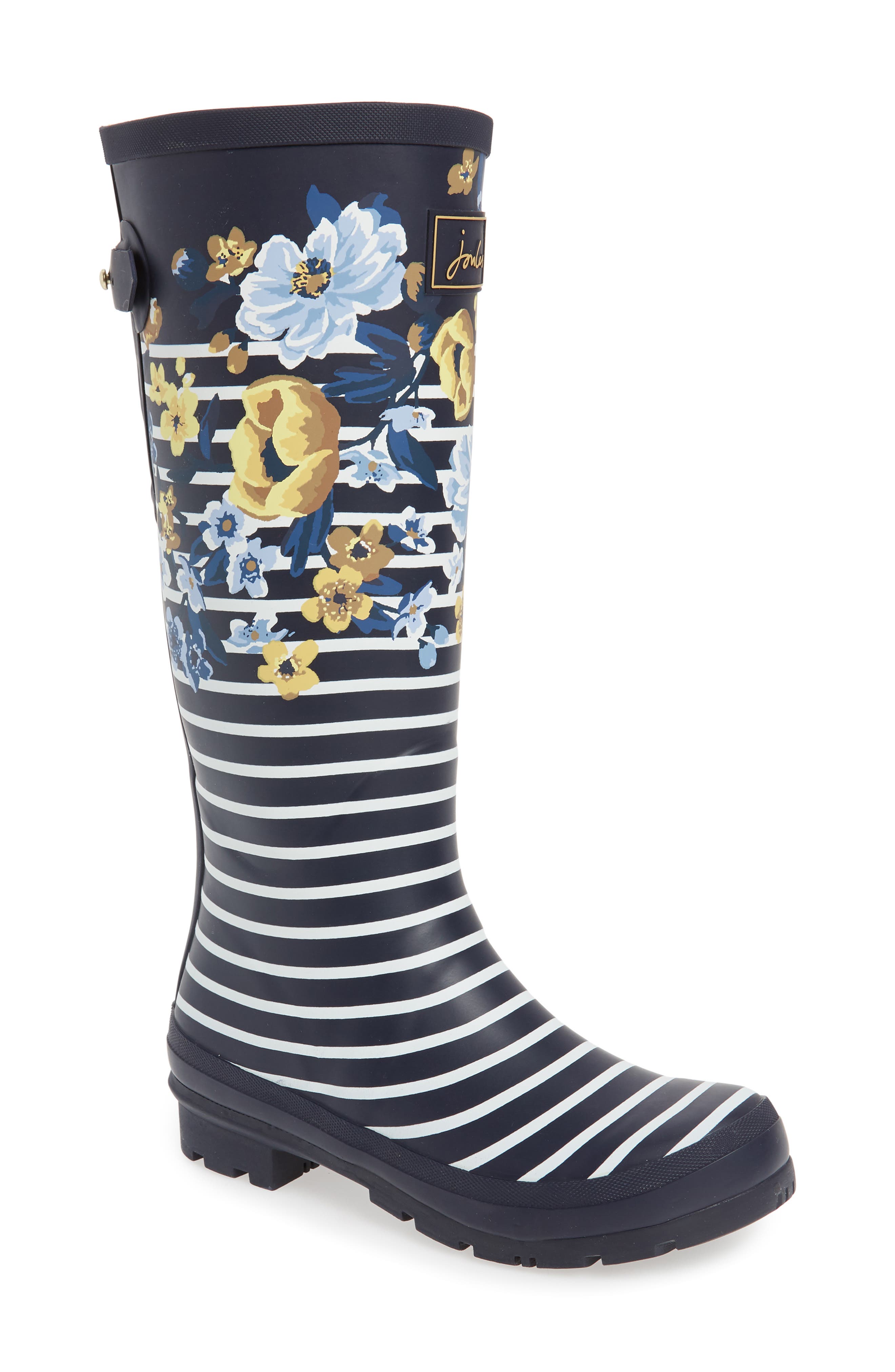 welly print rain boots