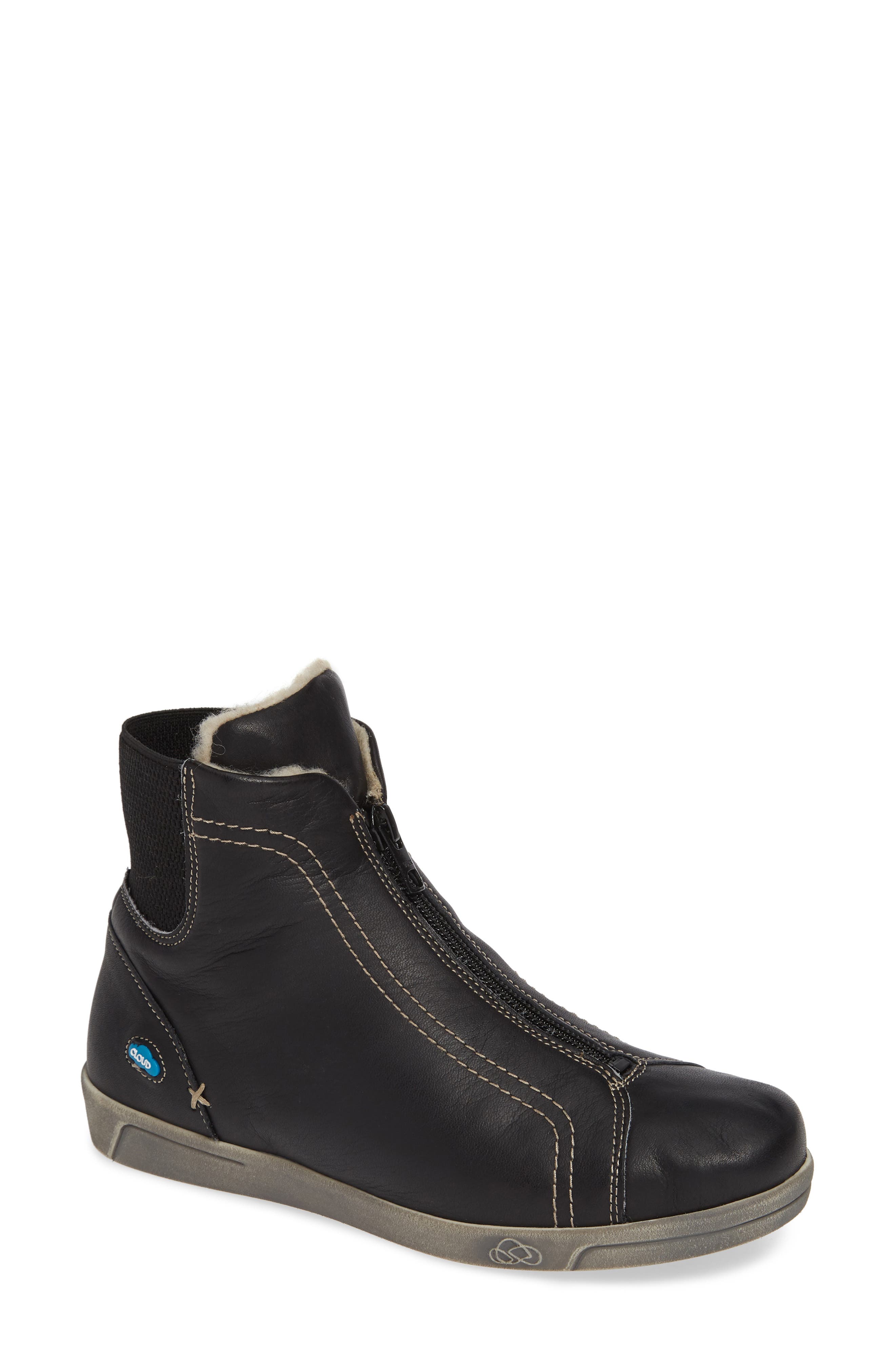 Cloud Amiga Wool Lined Bootie - Black