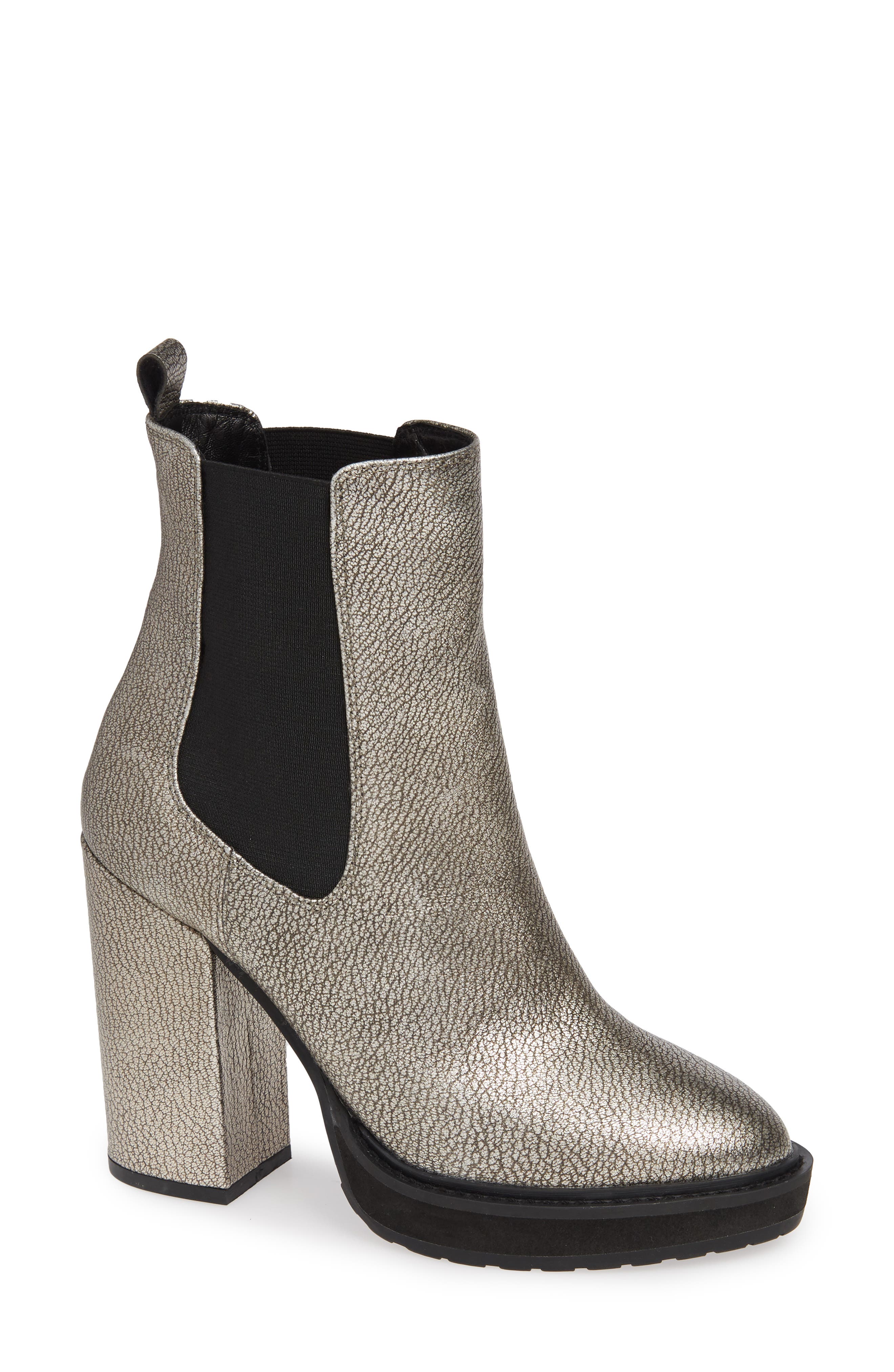 Linea Paolo Hedy Chelsea Bootie- Grey