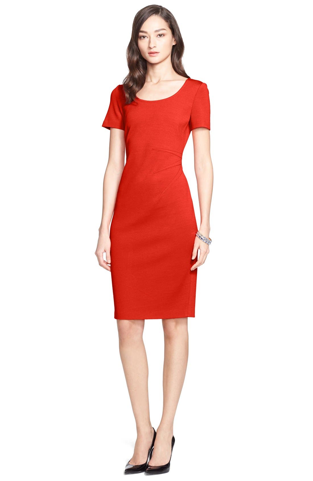 St. John Collection Milano Knit Sheath Dress Nordstrom