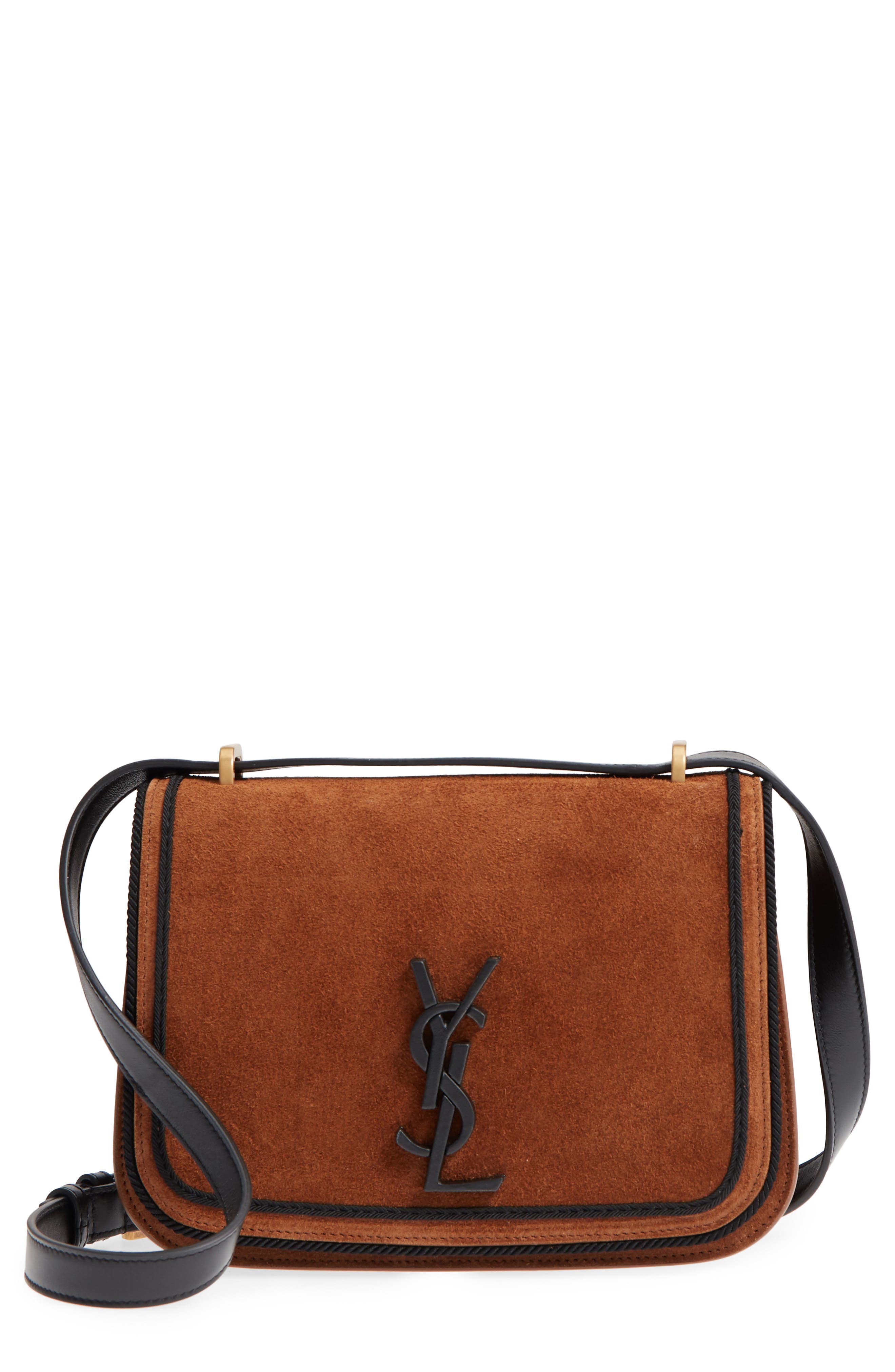 Saint Laurent Small Spontini Suede Crossbody Bag Nordstrom