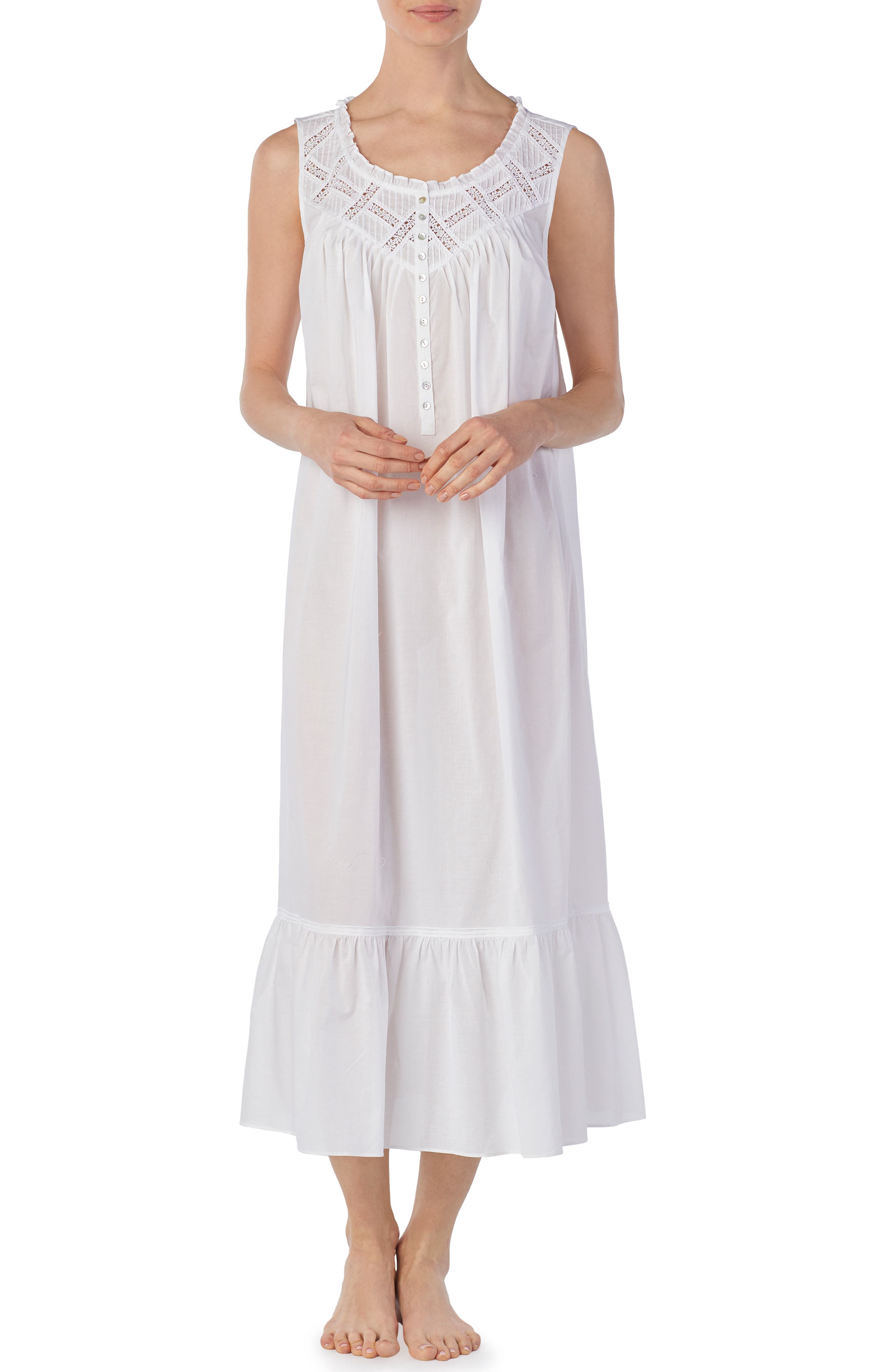 Eileen West Cotton Lawn Nightgown