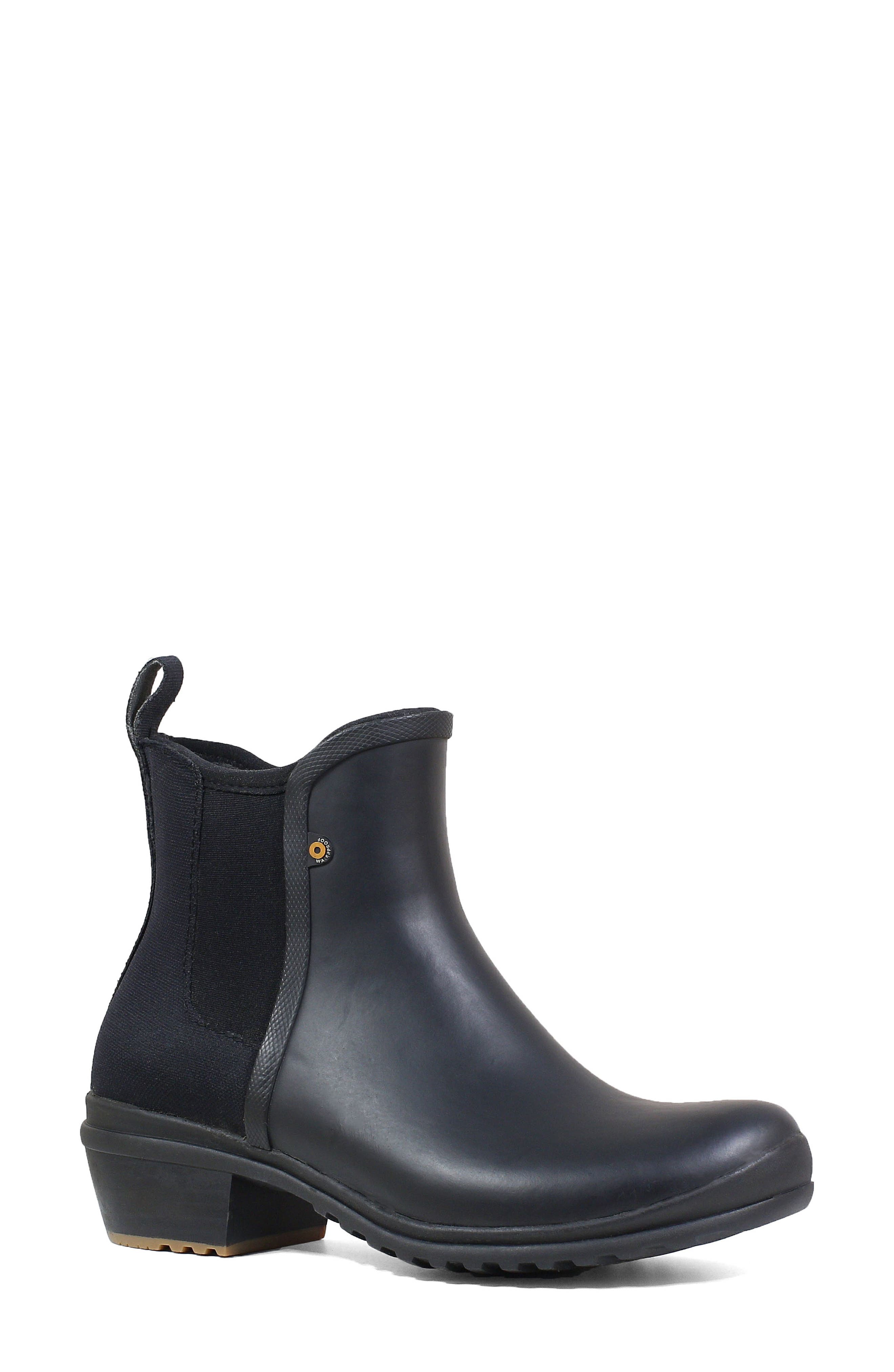 Bogs Vista Mid Rain Bootie, Black