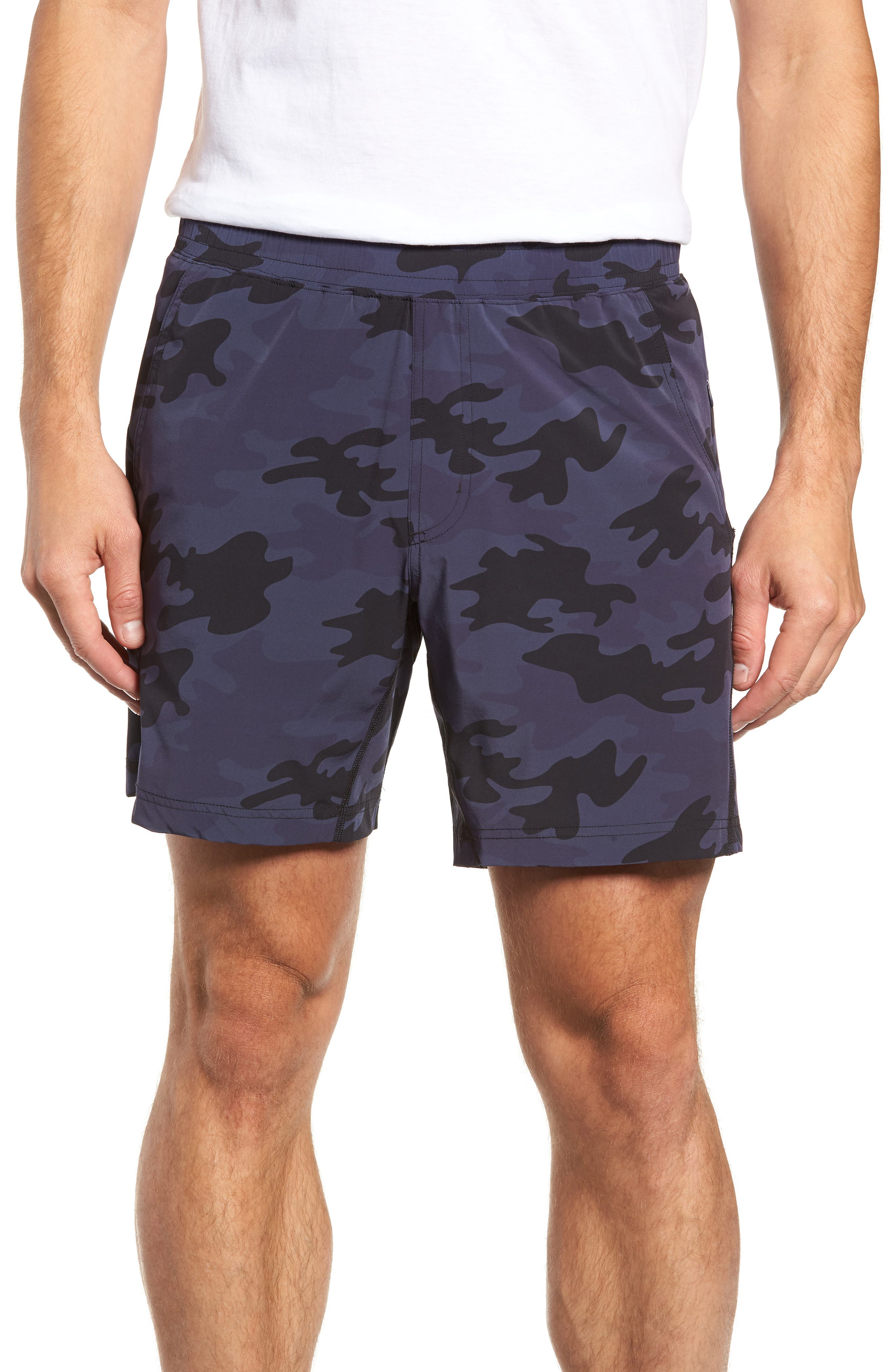 Rhone Mako Training Shorts, Blue