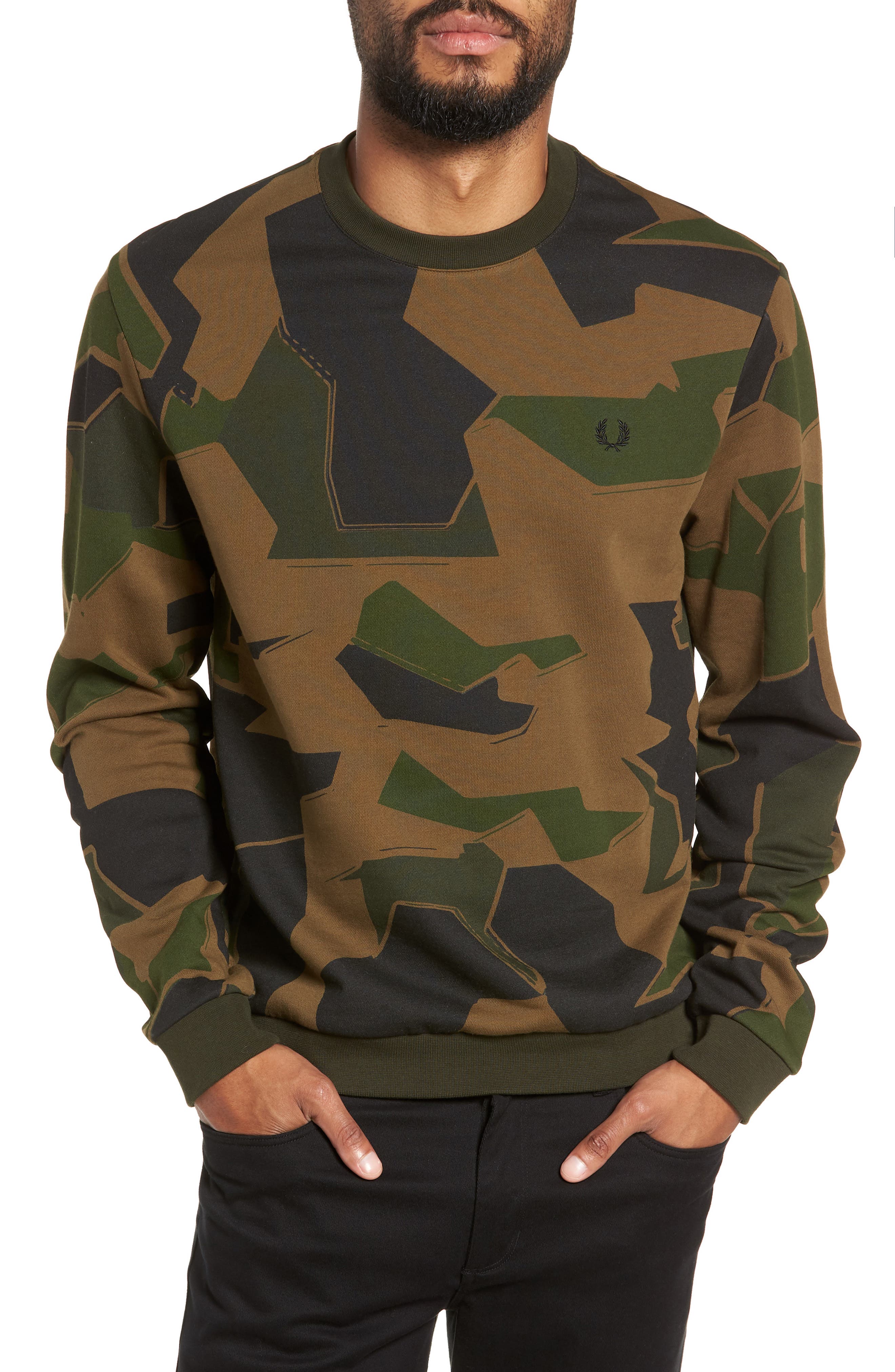 Fred Perry Camoflage Sweatshirt