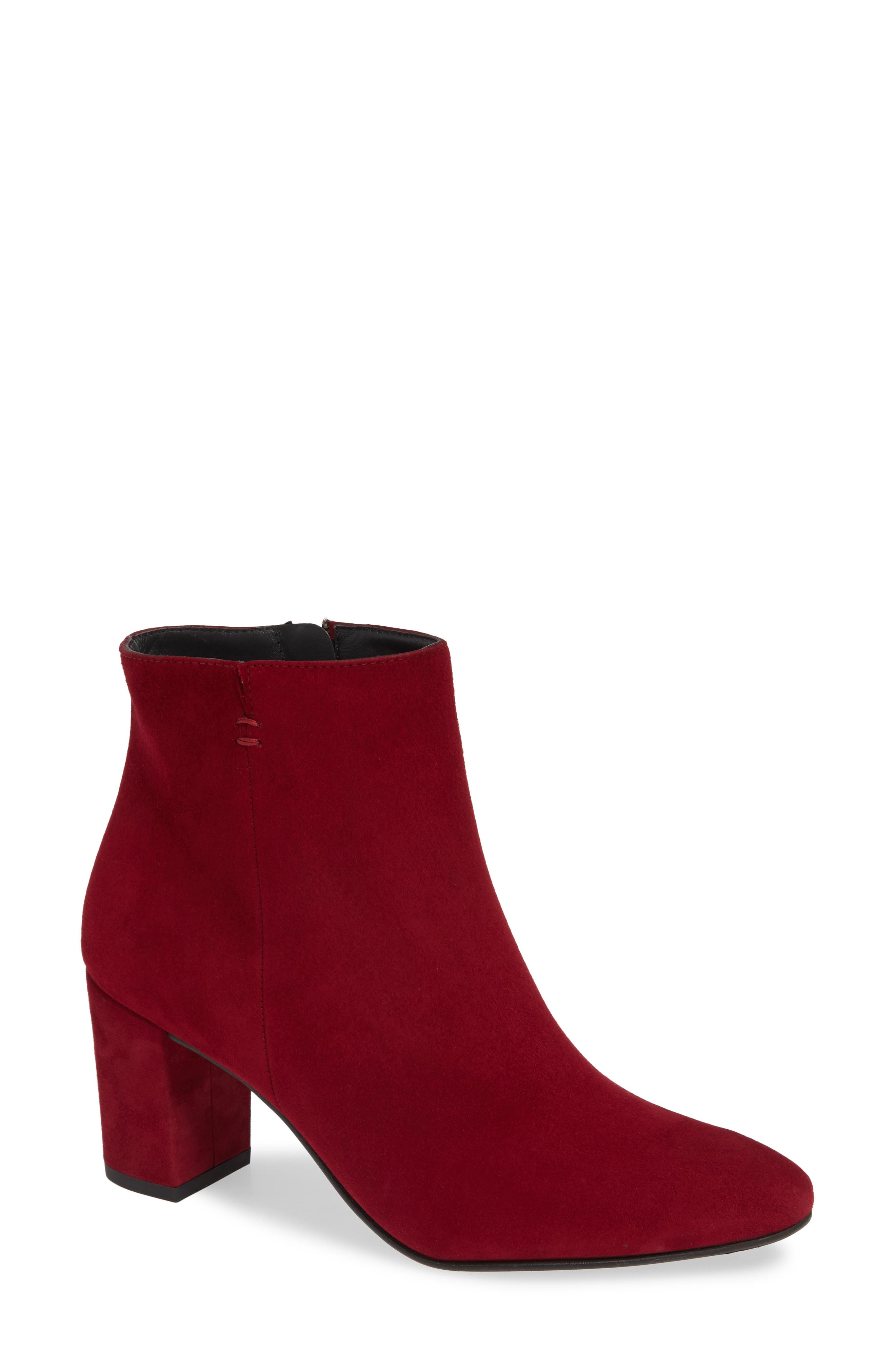 Paul Green Valerie Bootie, .5UK - Red