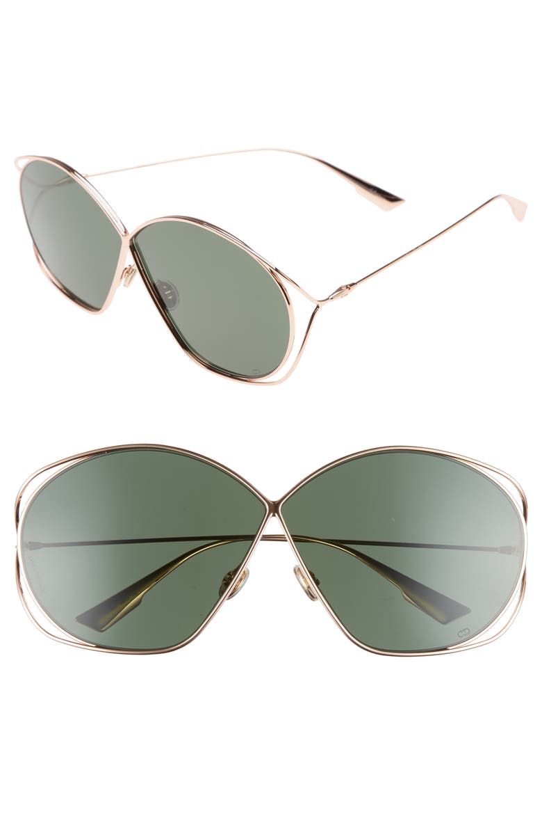 Dior Stellaire 2 68mm Oversize Butterfly Sunglasses | Nordstrom
