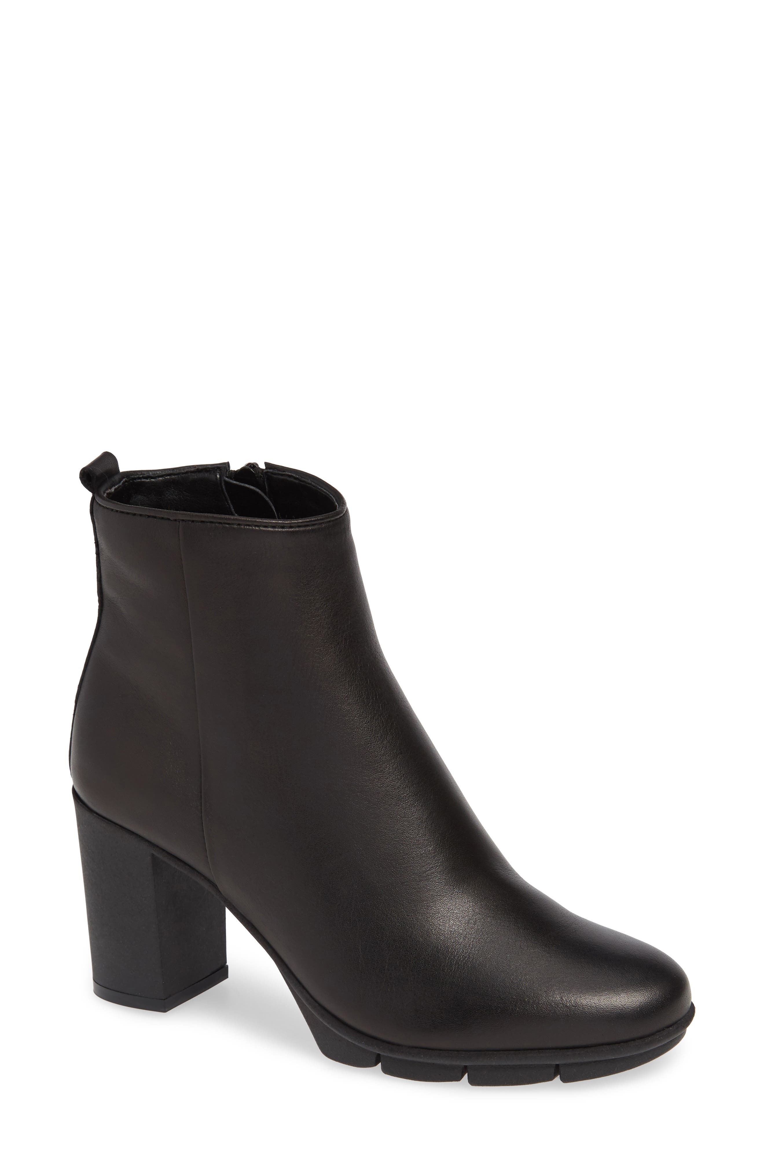 The Flexx Citi Fied Zip Bootie, Black