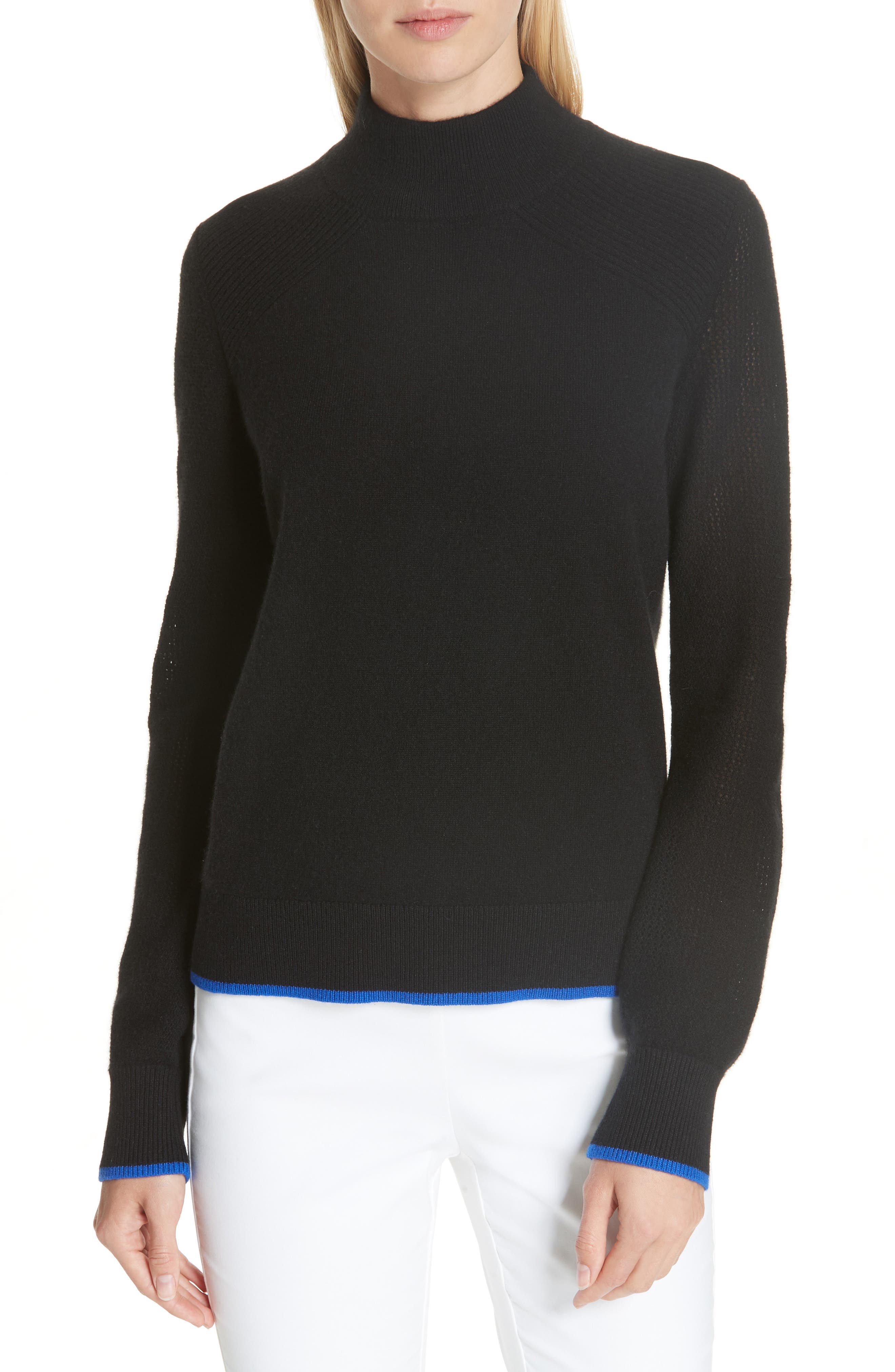 Rag & Bone Yorke Cashmere Sweater, Black