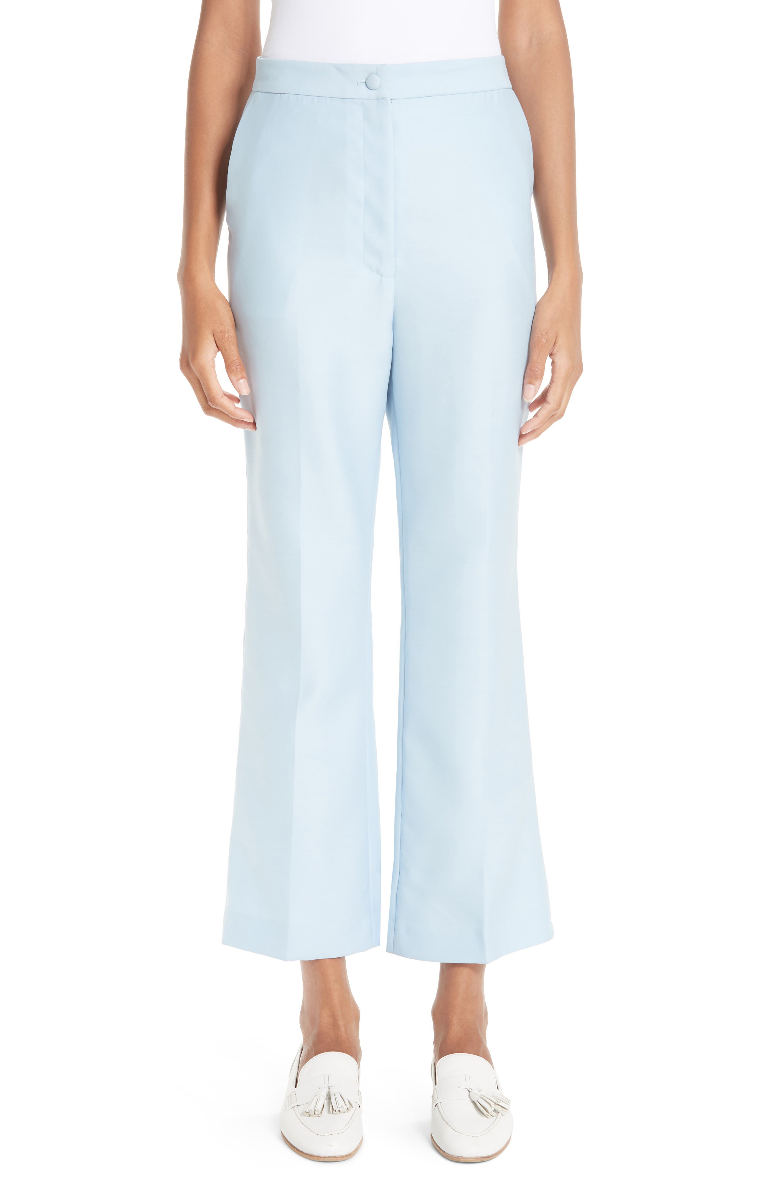 Partow High Waist Crop Flare Pants