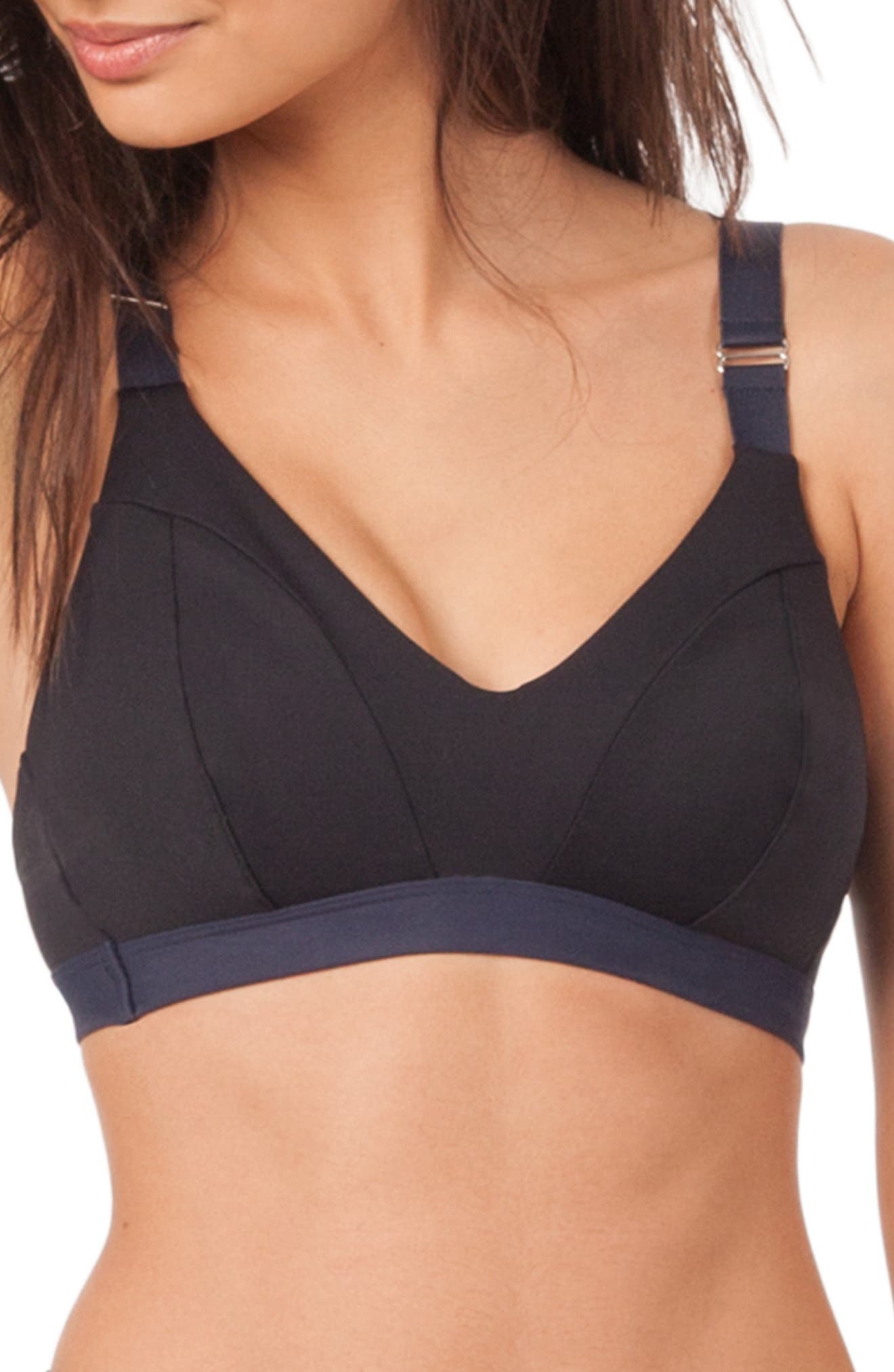Lively The Active Colorblock Sports Bralette, Blue