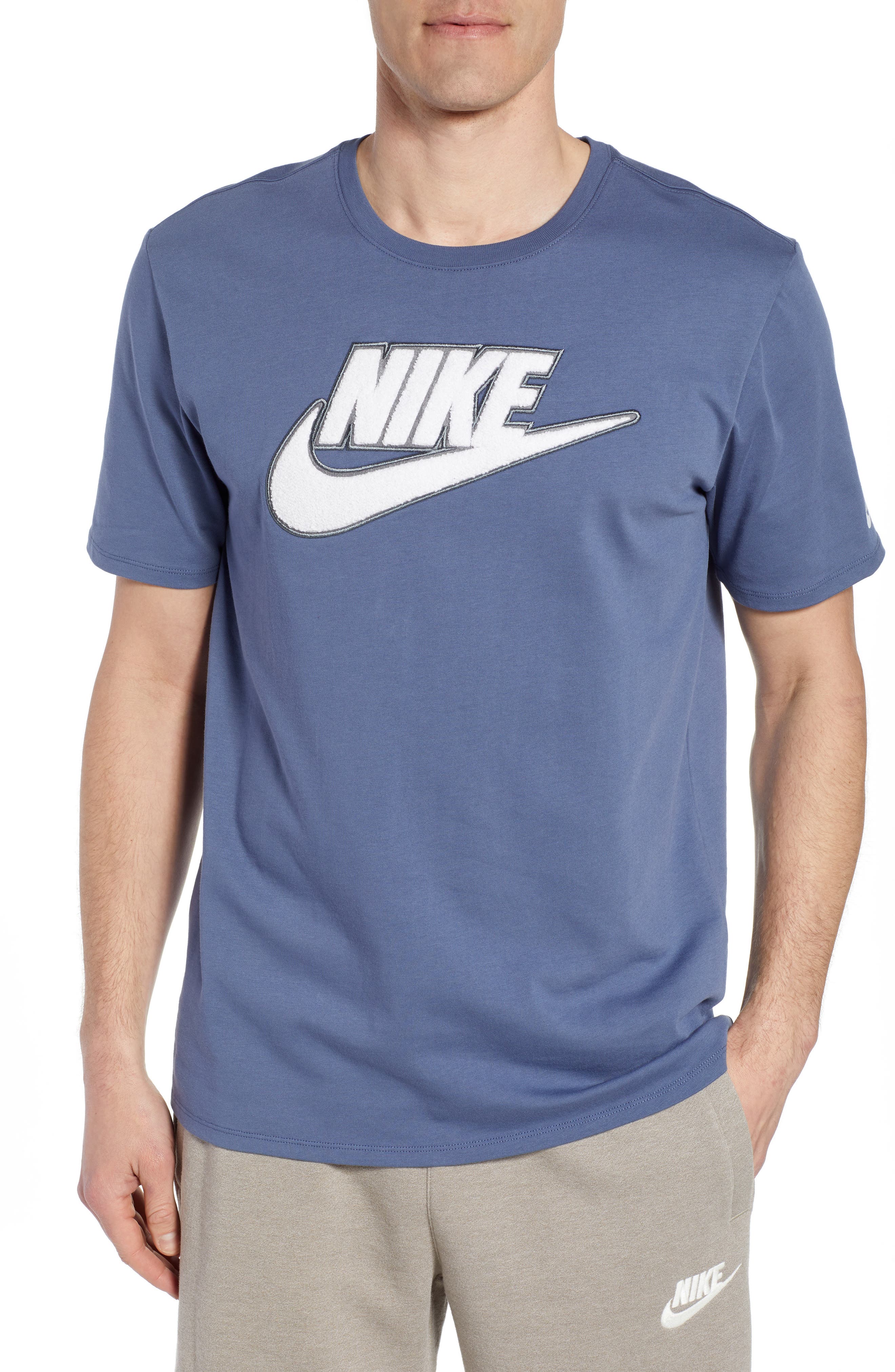 Nike Innovation Logo T-Shirt, Blue