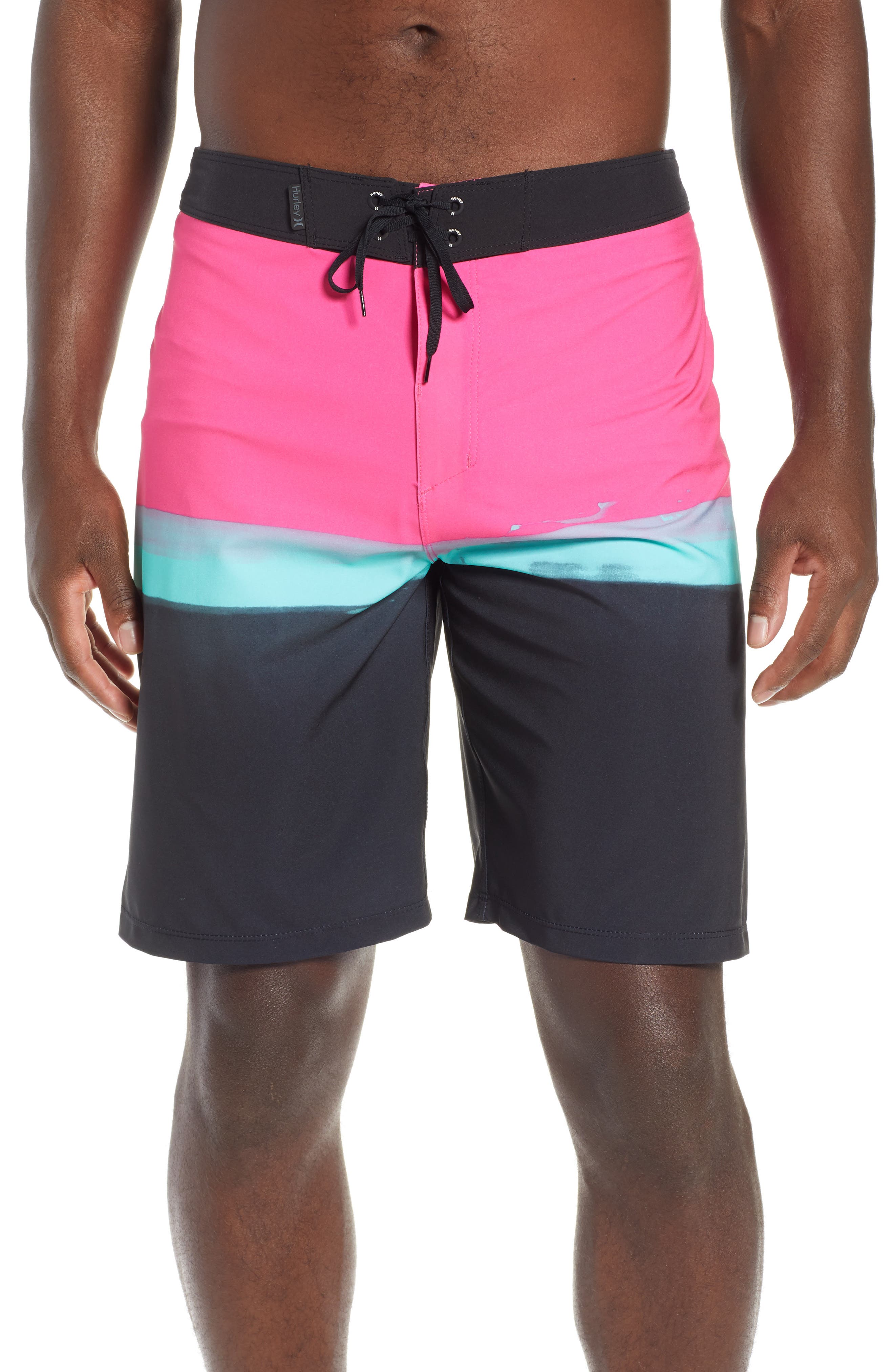 Hurley Phantom Pure Glass Board Shorts, Pink