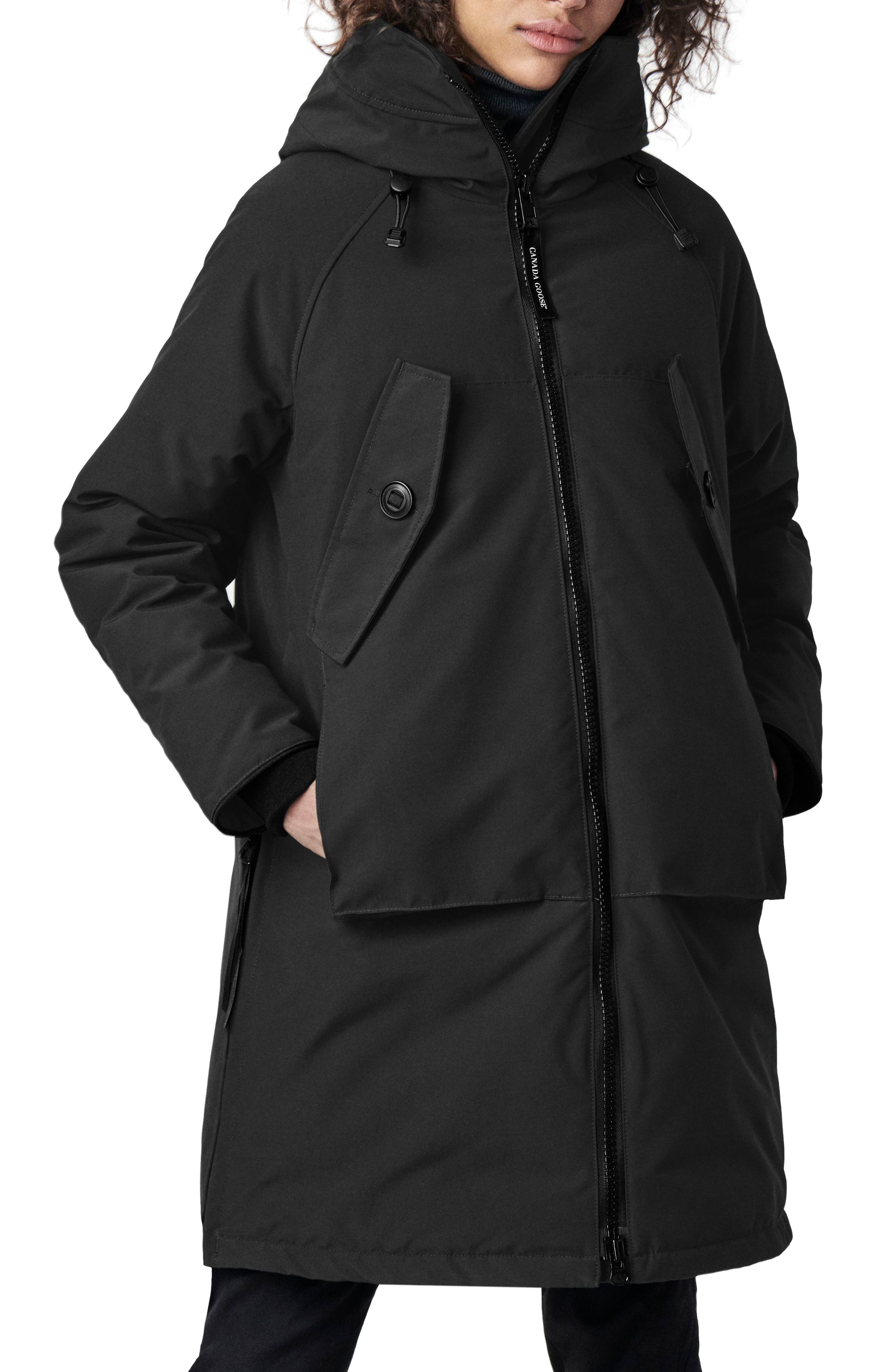Canada Goose Olympia Down Parka, (6-8) - Black
