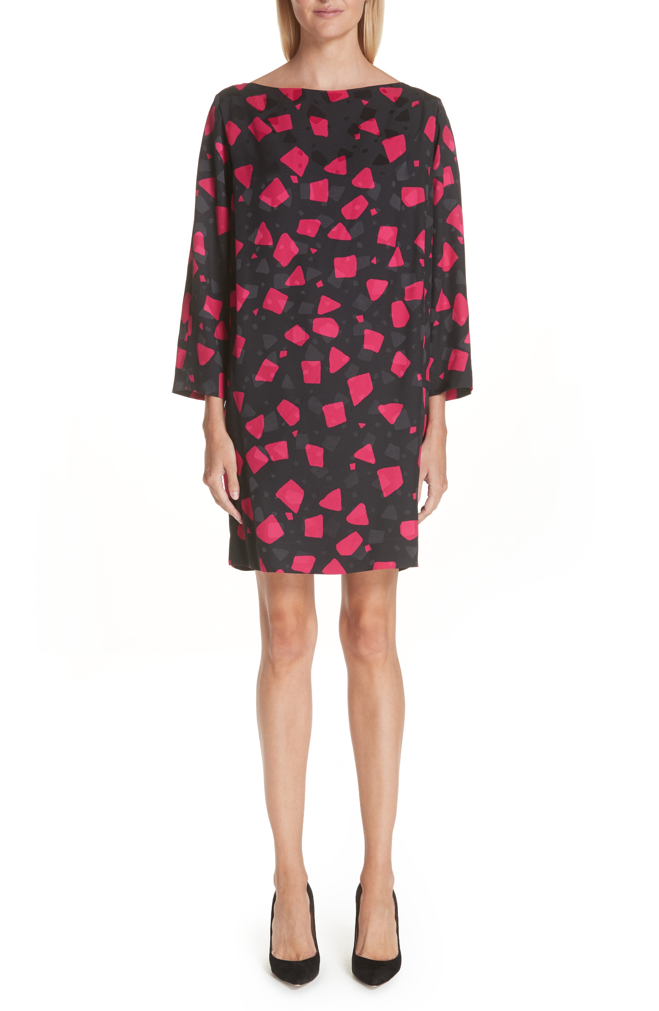 Marc Jacobs Spot Print Shift Dress, Pink
