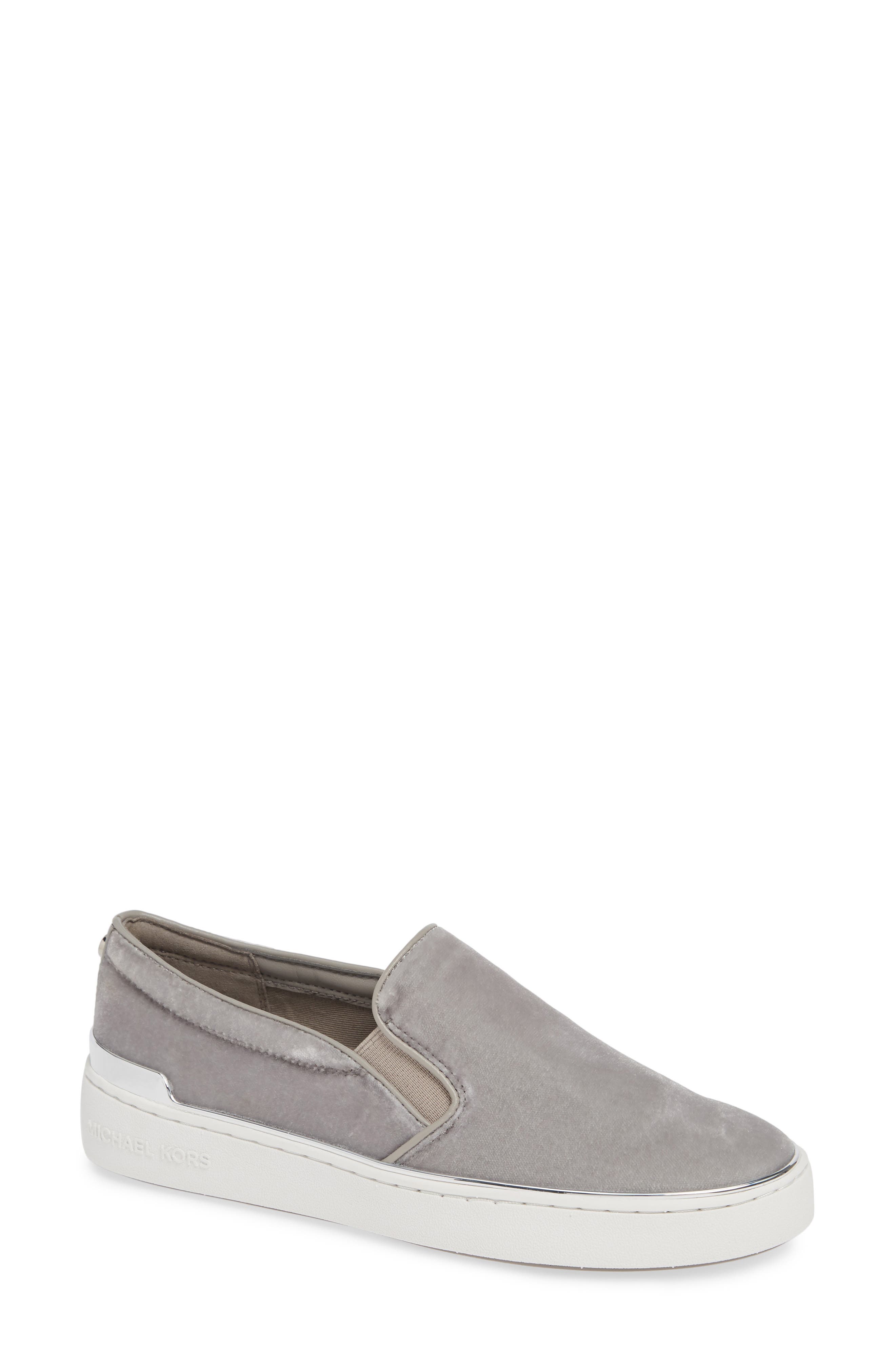 UPC 192837083124 product image for Women's Michael Michael Kors Kyle Slip-On Sneaker, Size 7 M - Grey | upcitemdb.com