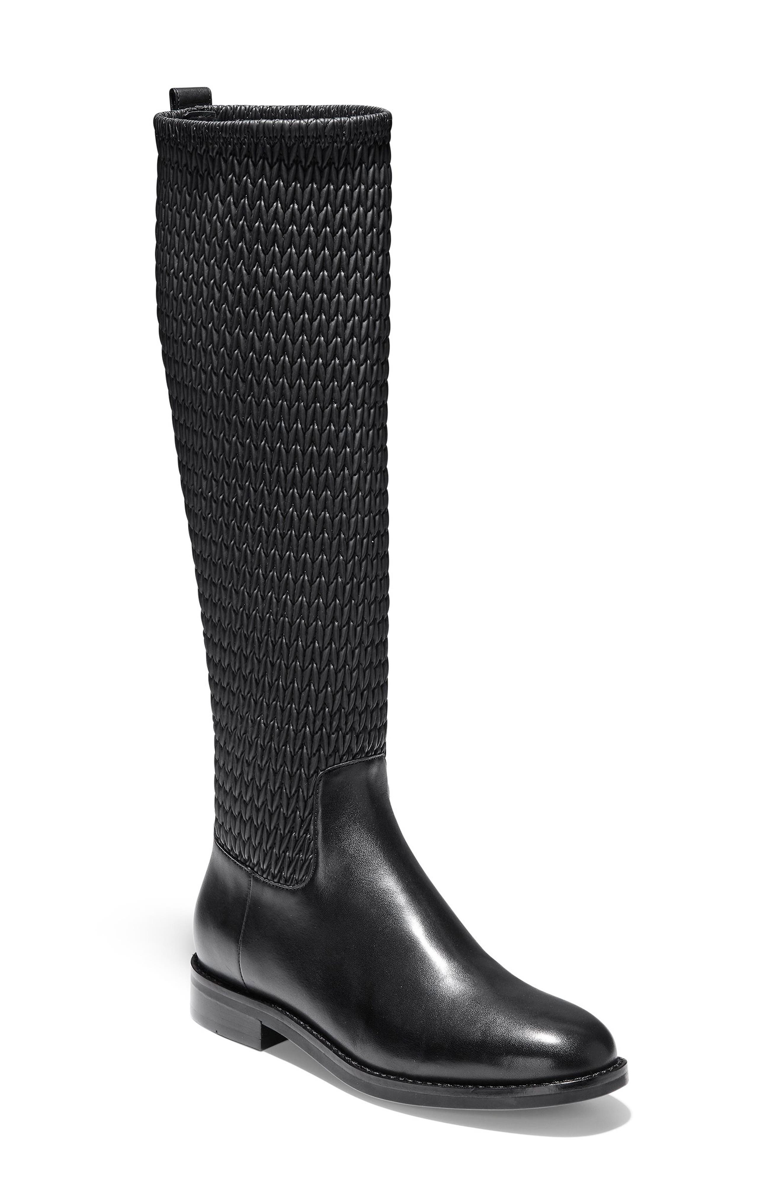 Cole Haan Lexi Grand Knee High Stretch Boot, Black