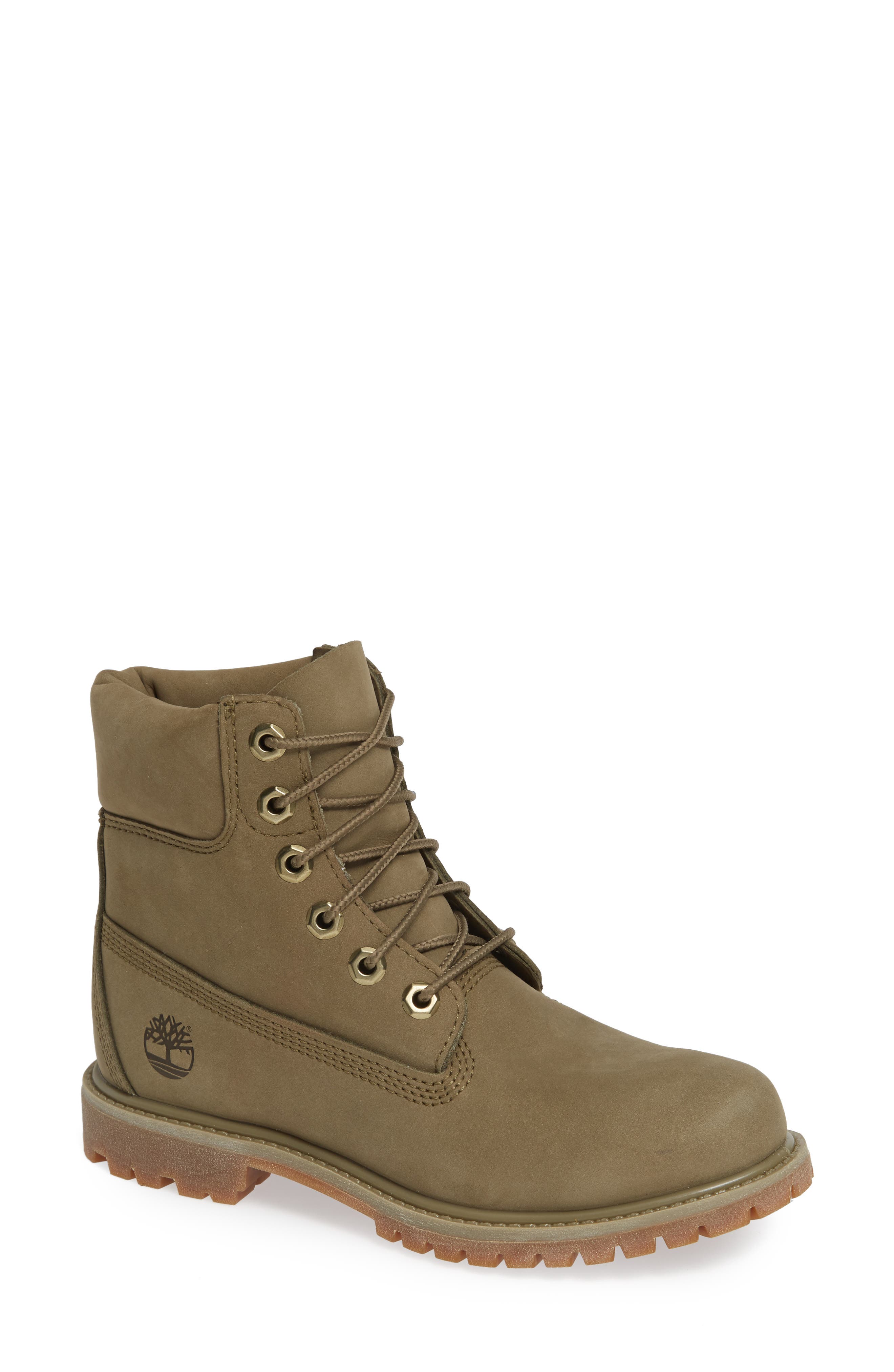 Timberland 6 Inch Premium Waterproof Boot, Green