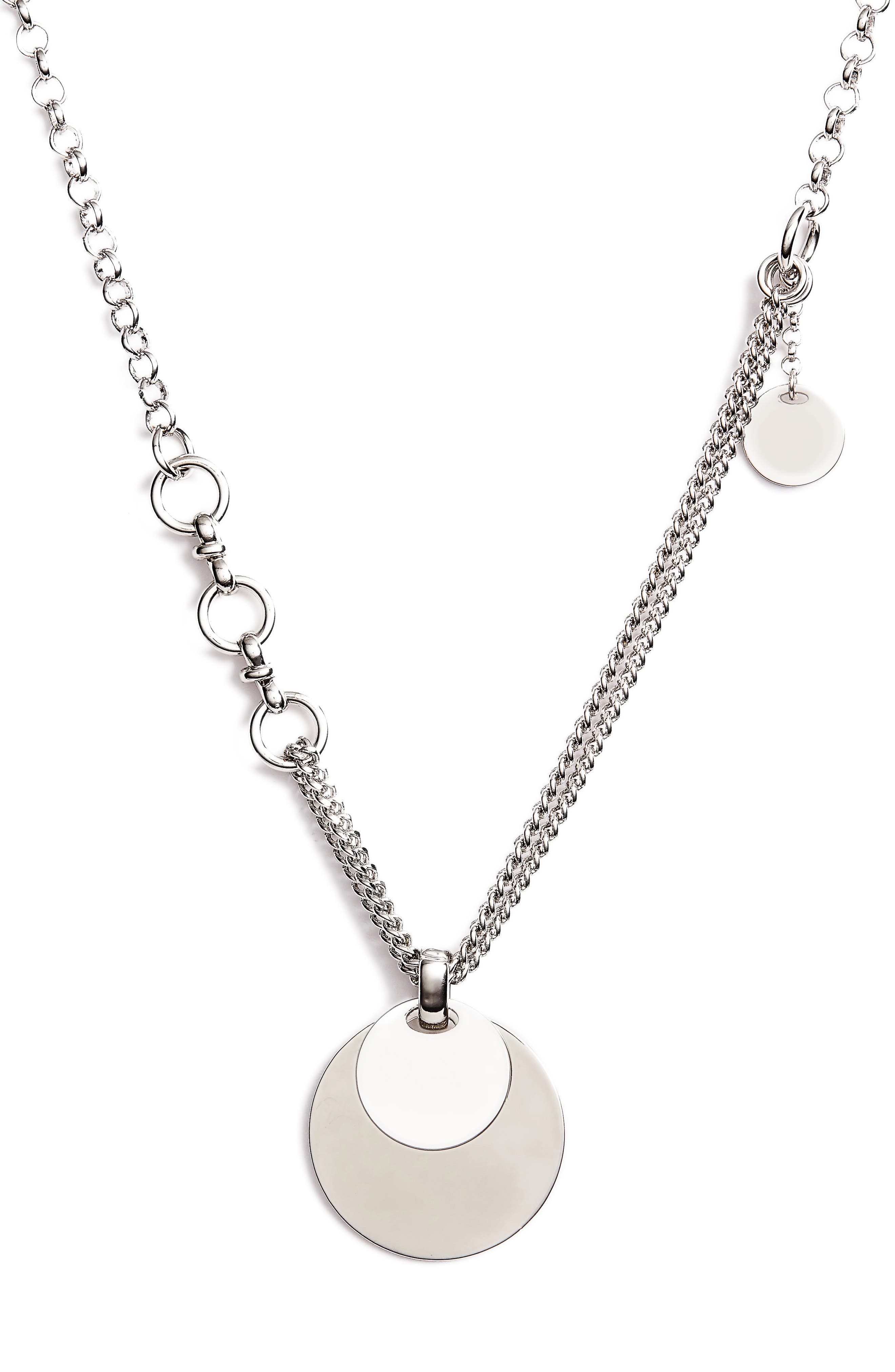 Something Navy Double Strand Disc Necklace (Nordstrom Exclusive) | Nordstrom