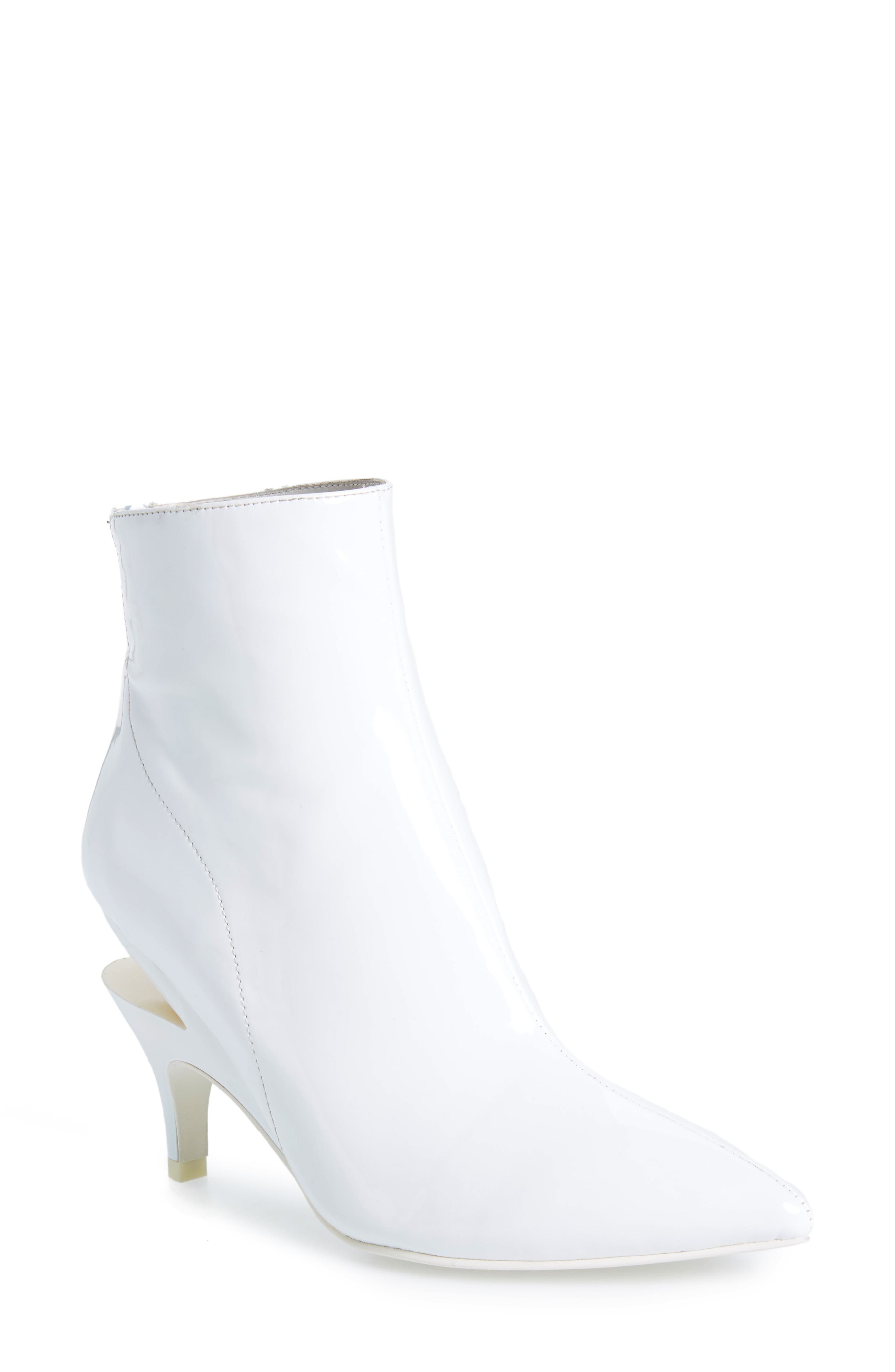Jeffrey Campbell Museum Bootie, White