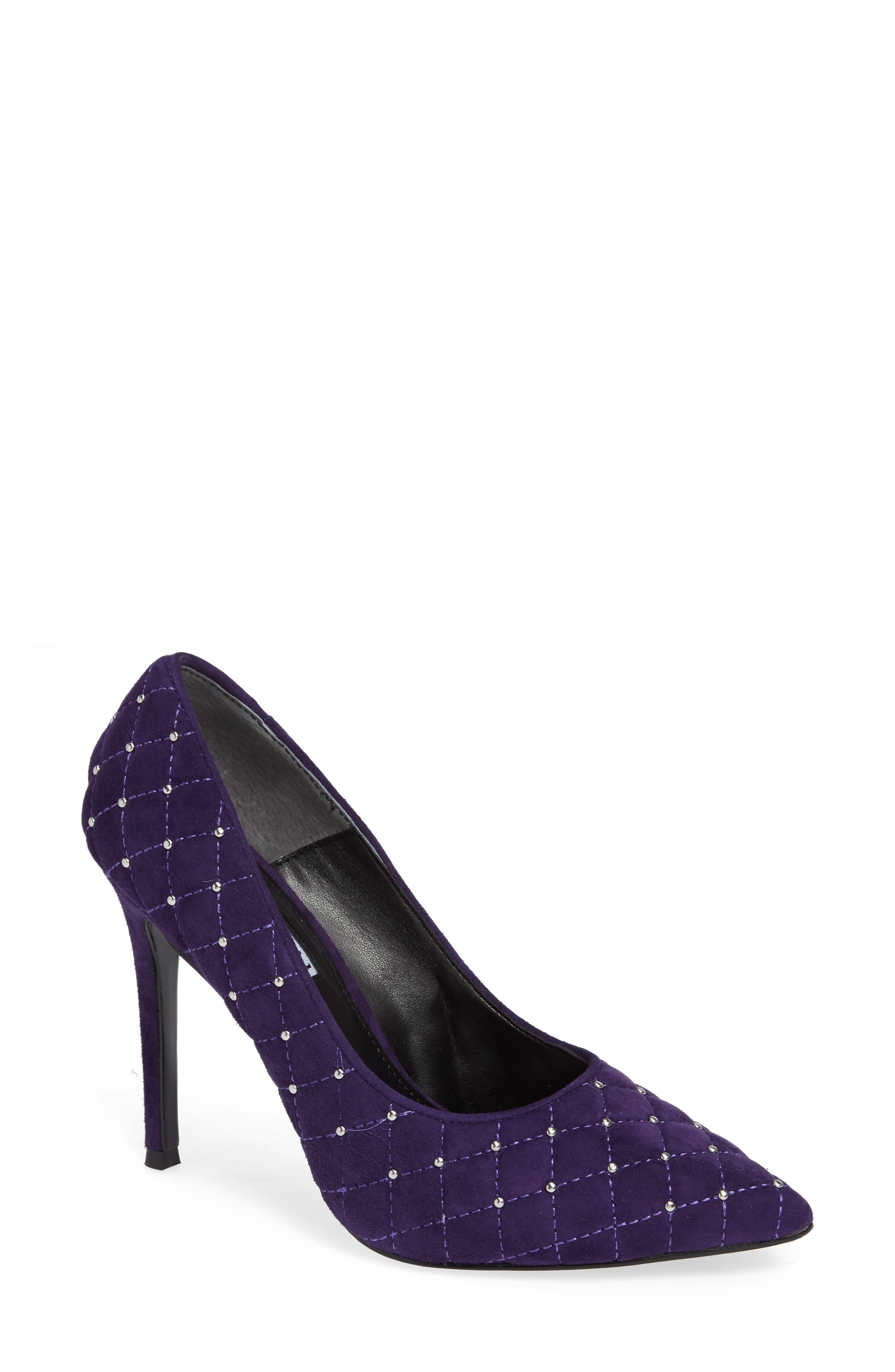Charles David Castle Studded Pump, Purple