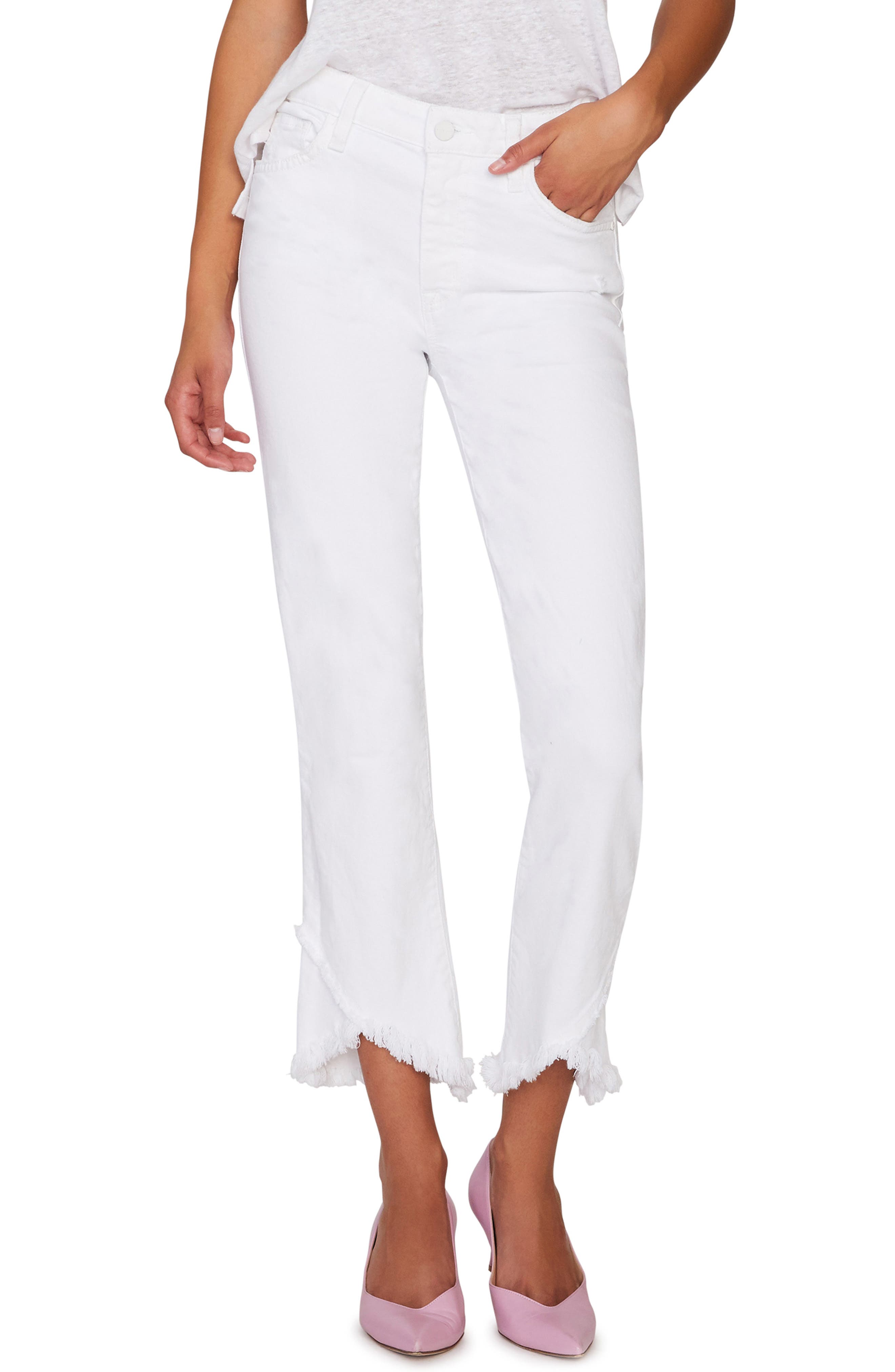 Sanctuary Jeans MODERN STANDARD SHARKBITE FRAY HEM JEANS