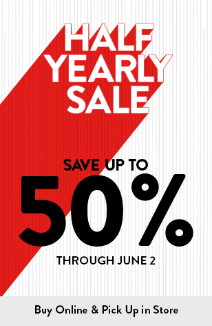 Half-Yearly Sale: save up to 50% through June 2.
