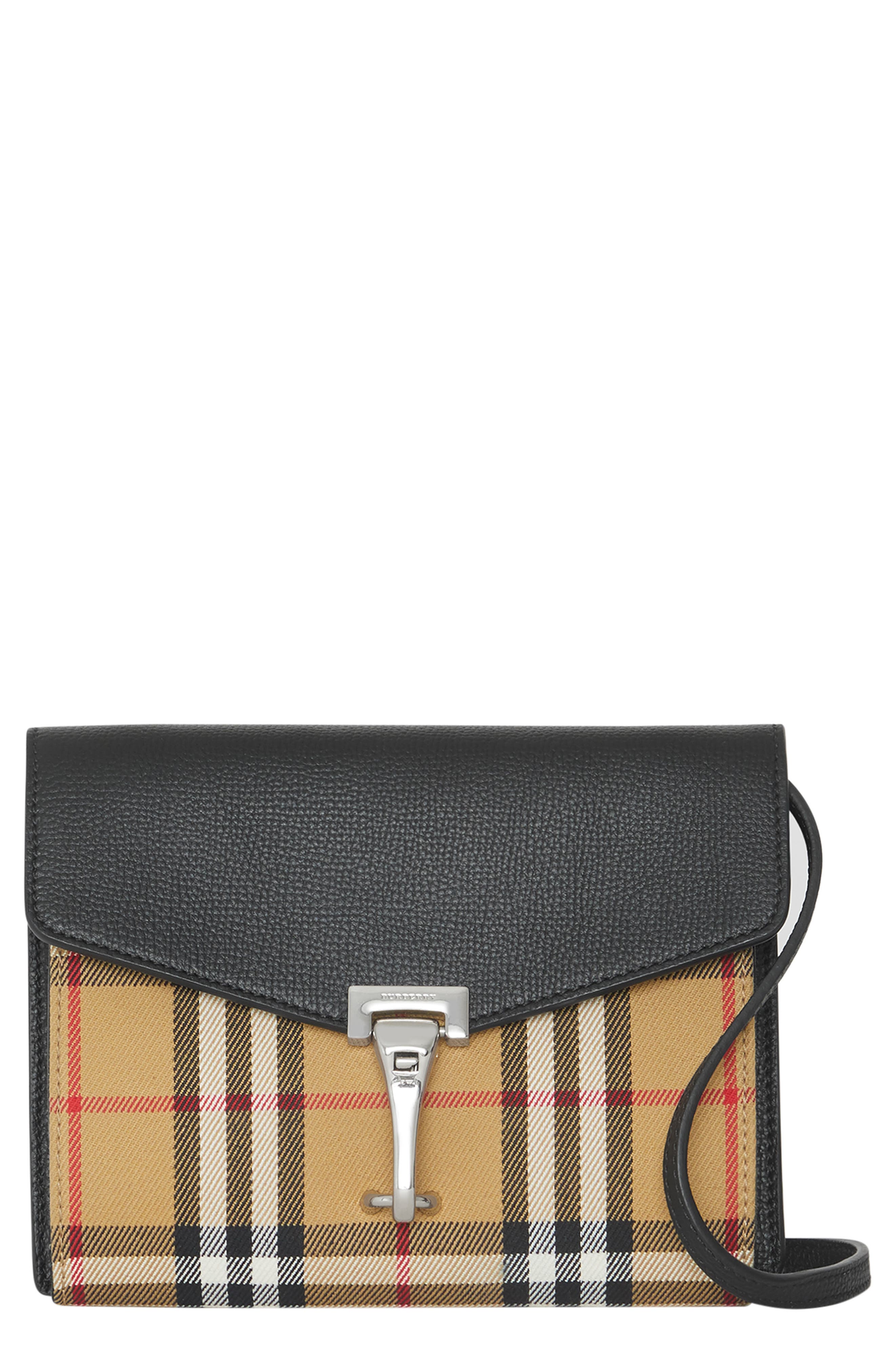Burberry Baby Macken Vintage Check Crossbody Bag Nordstrom