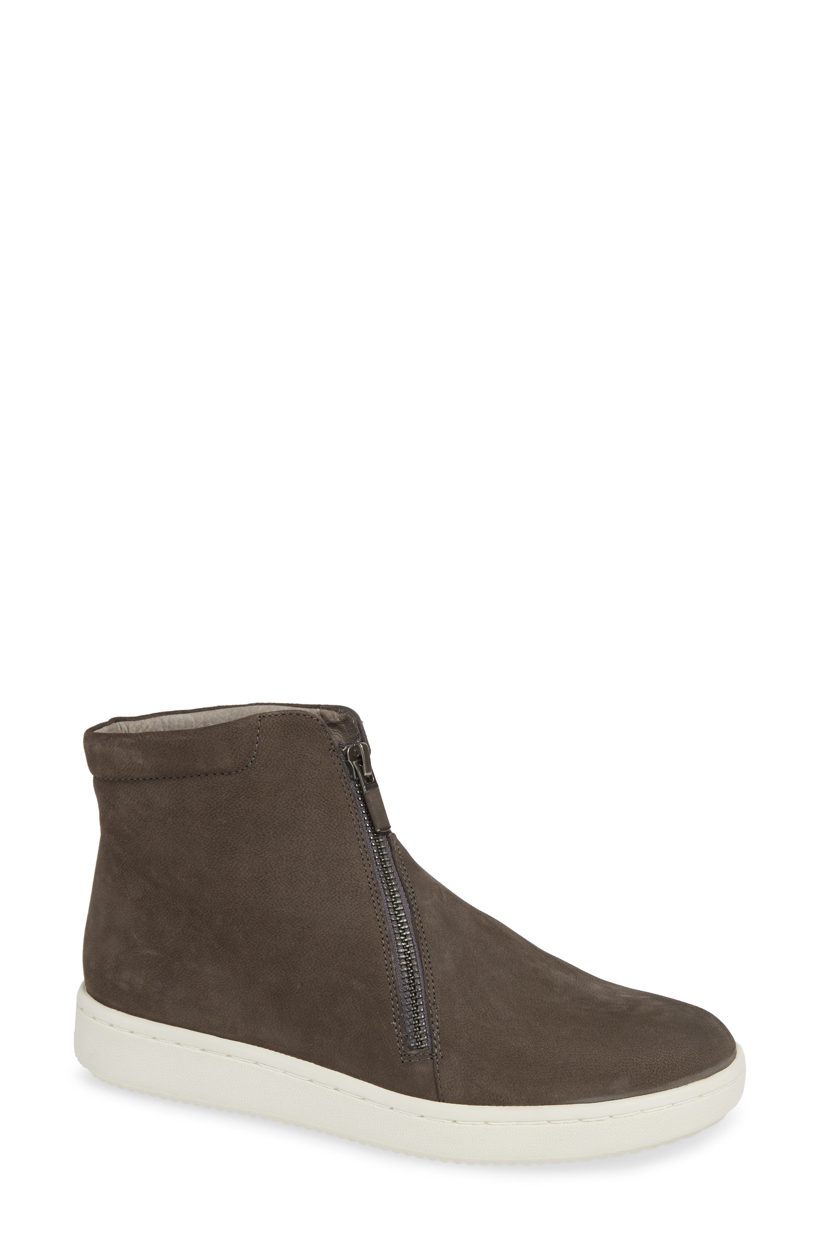 Eileen Fisher Bias Zip Sneaker, Grey
