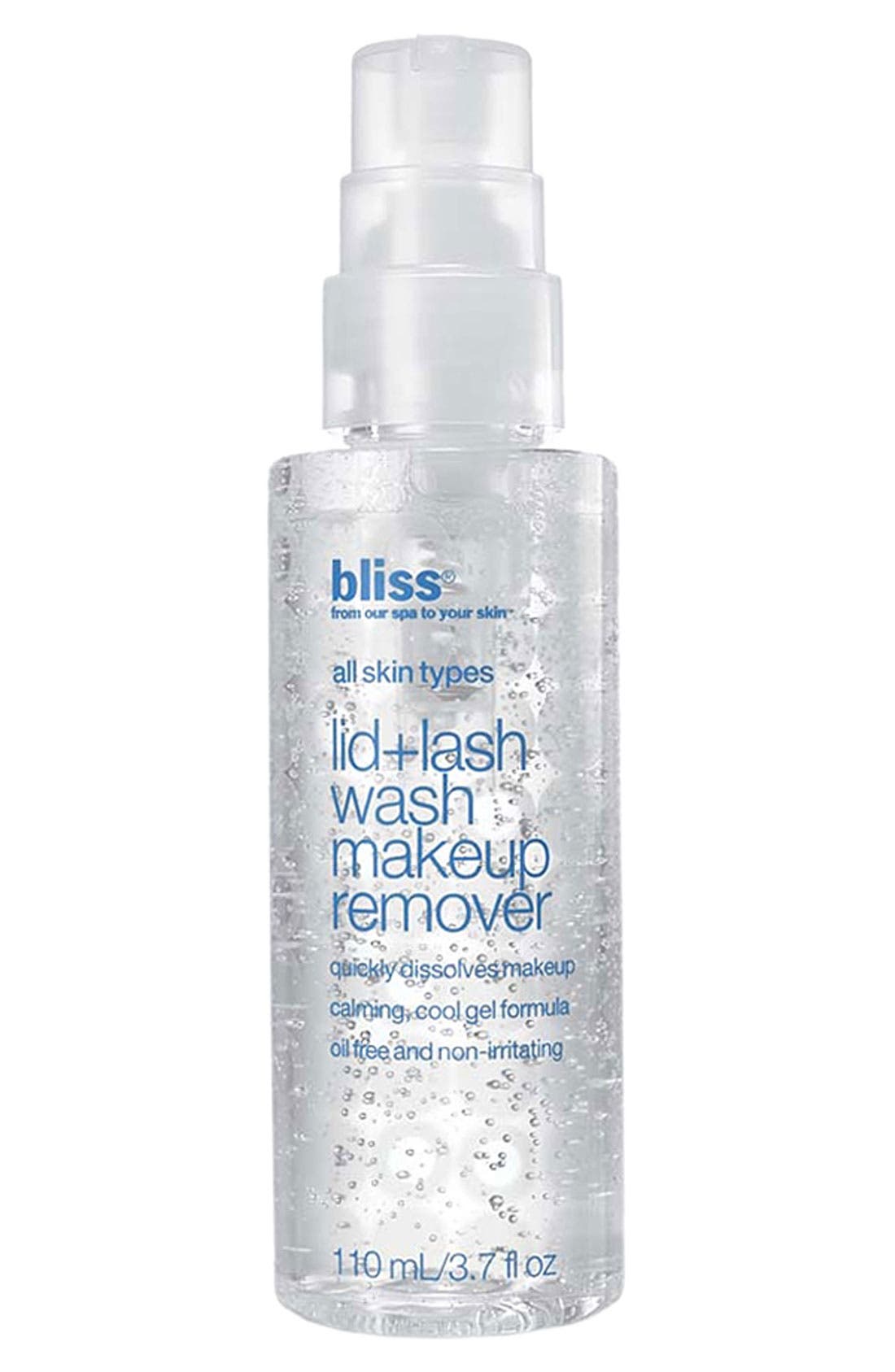 bliss® 'Lid + Lash Wash' Makeup Remover Nordstrom