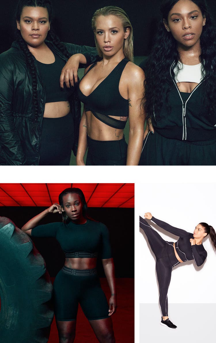 Activewear for yoga, weight lifting, kickboxing and more from Good American.