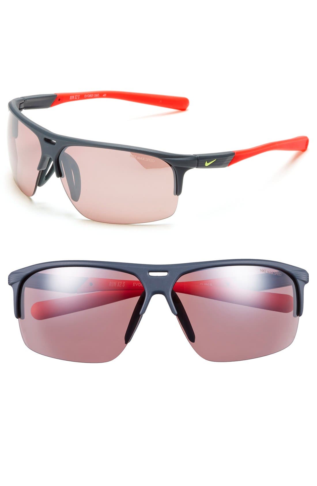 Nike 'Run X2' 69mm Sunglasses Nordstrom