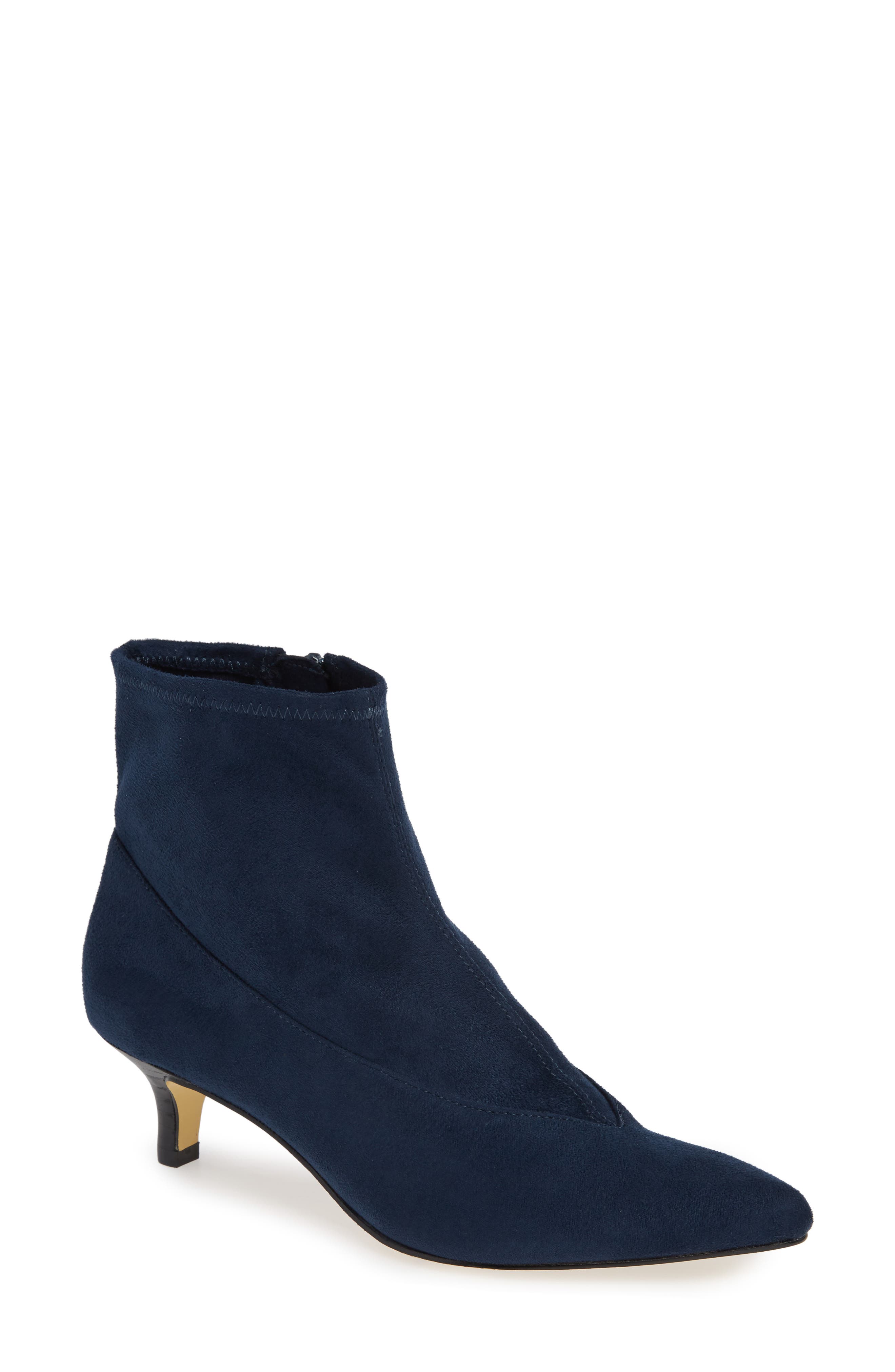 Bella Vita Stephanie Ii Stretch Bootie, WW - Blue