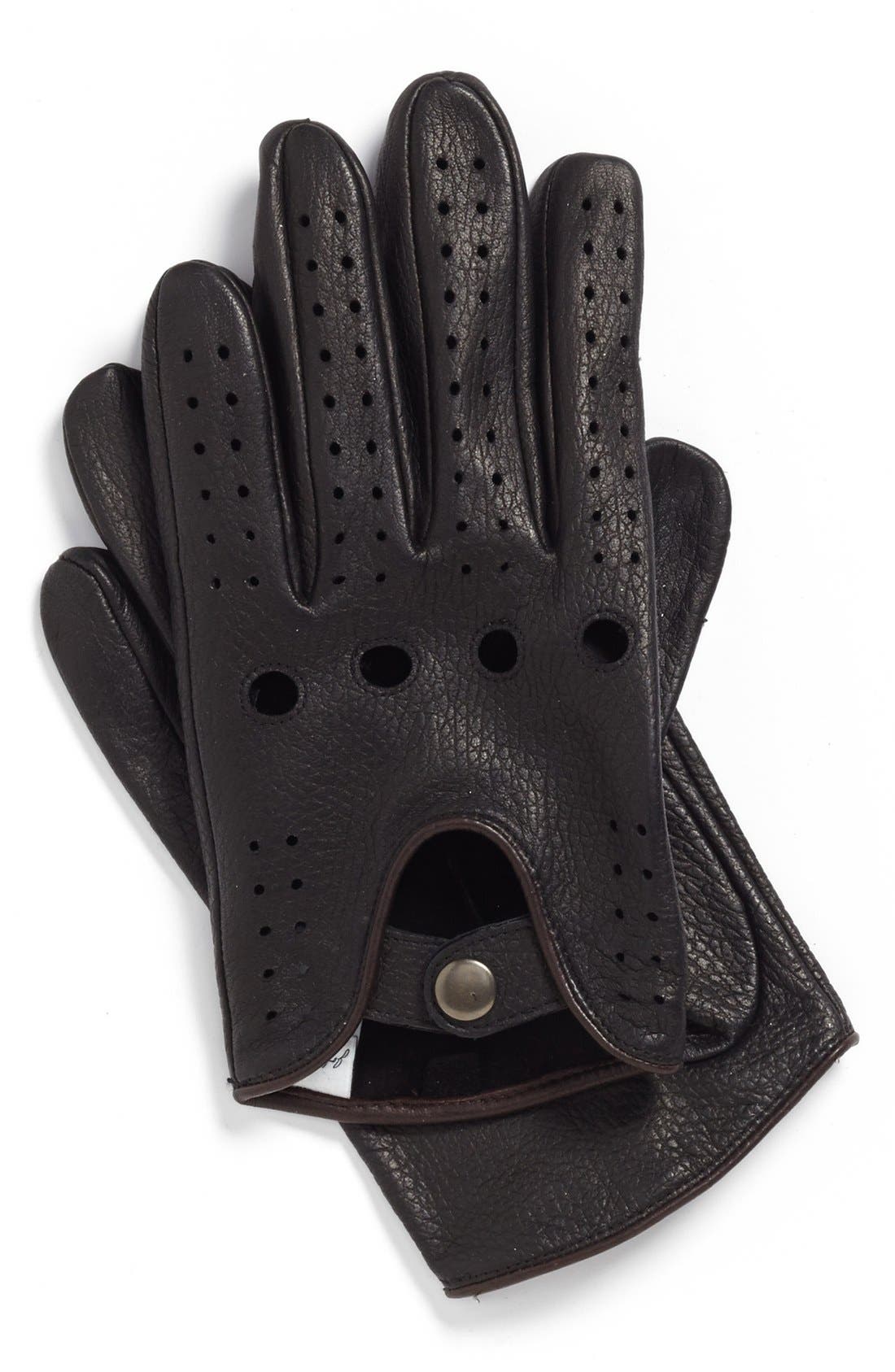 John W. Nordstrom® Leather Driving Gloves Nordstrom