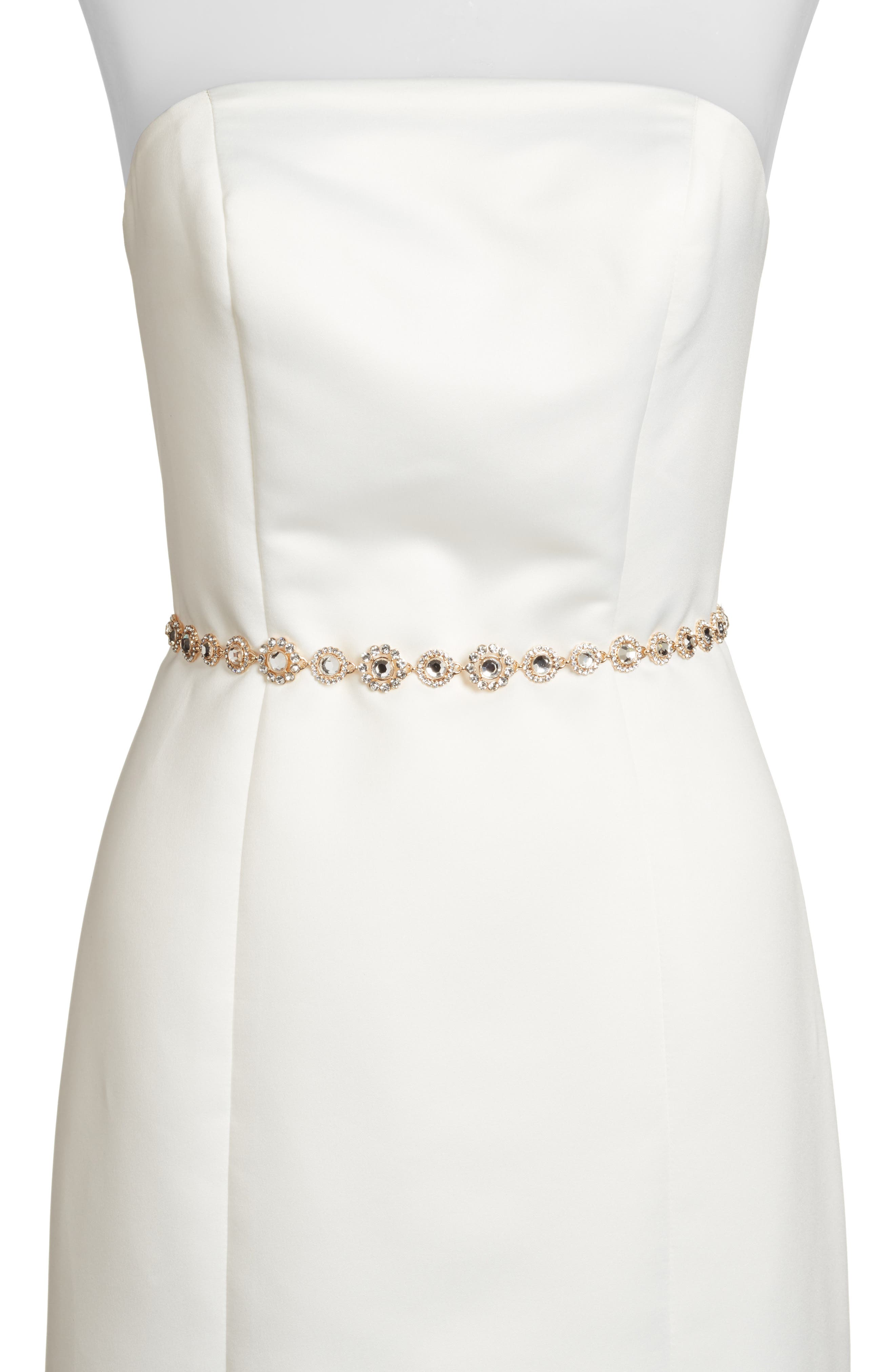 Kate Spade New York Crystal Bridal Belt, Gold
