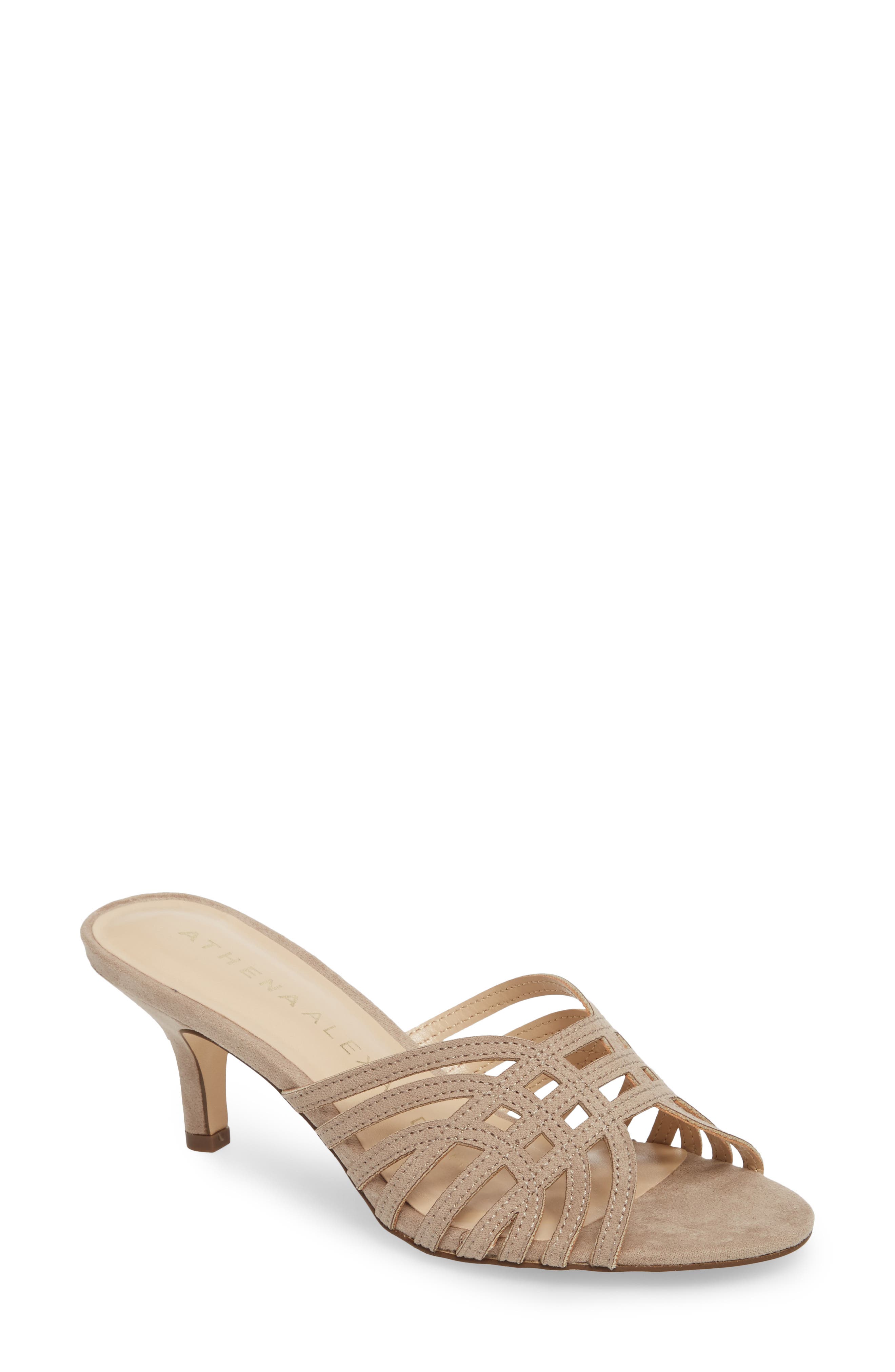 Athena Alexander Cece Cutout Sandal, Beige