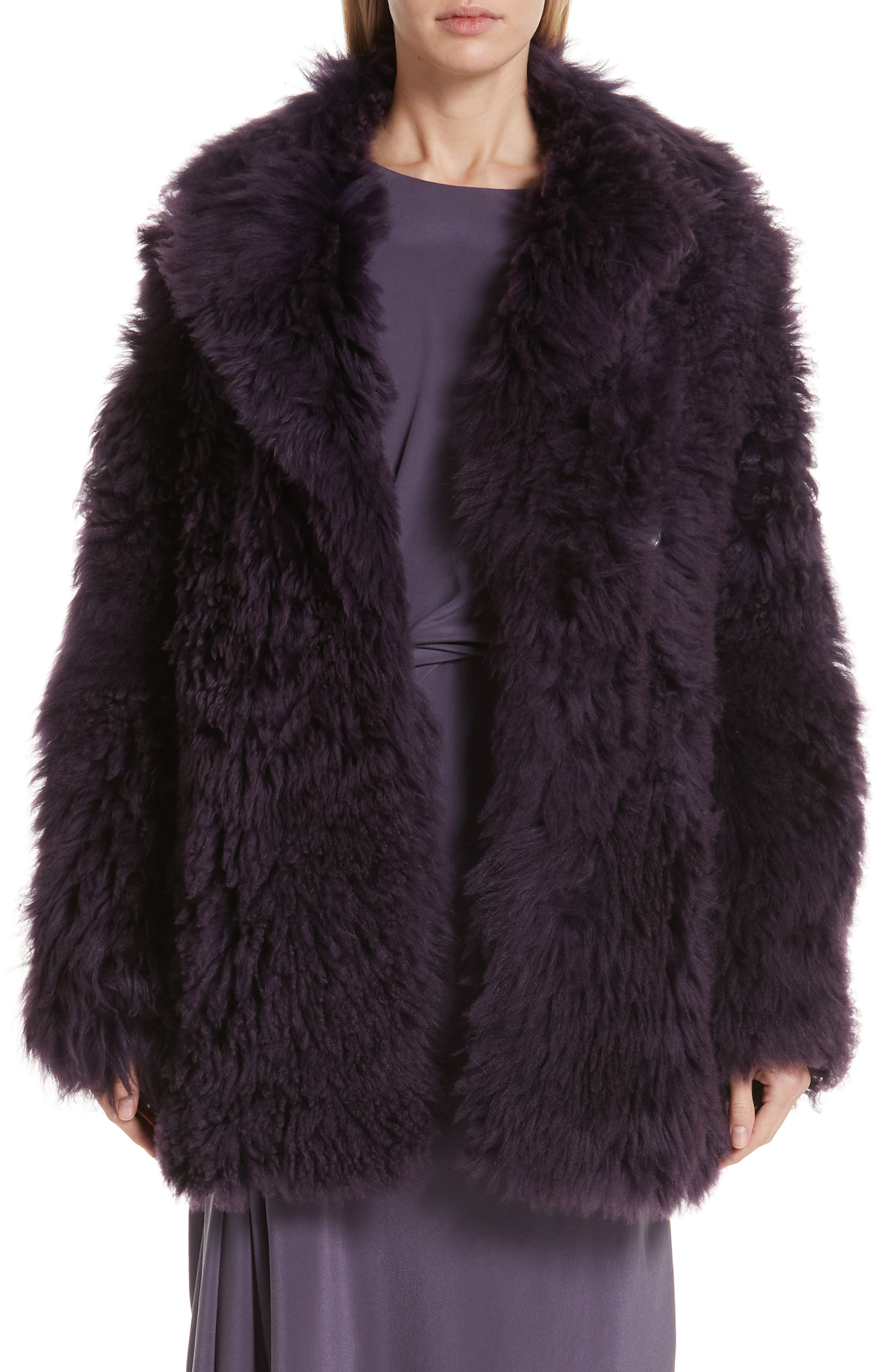 Sies Marjan Pippa Tigrado Genuine Shearling Coat