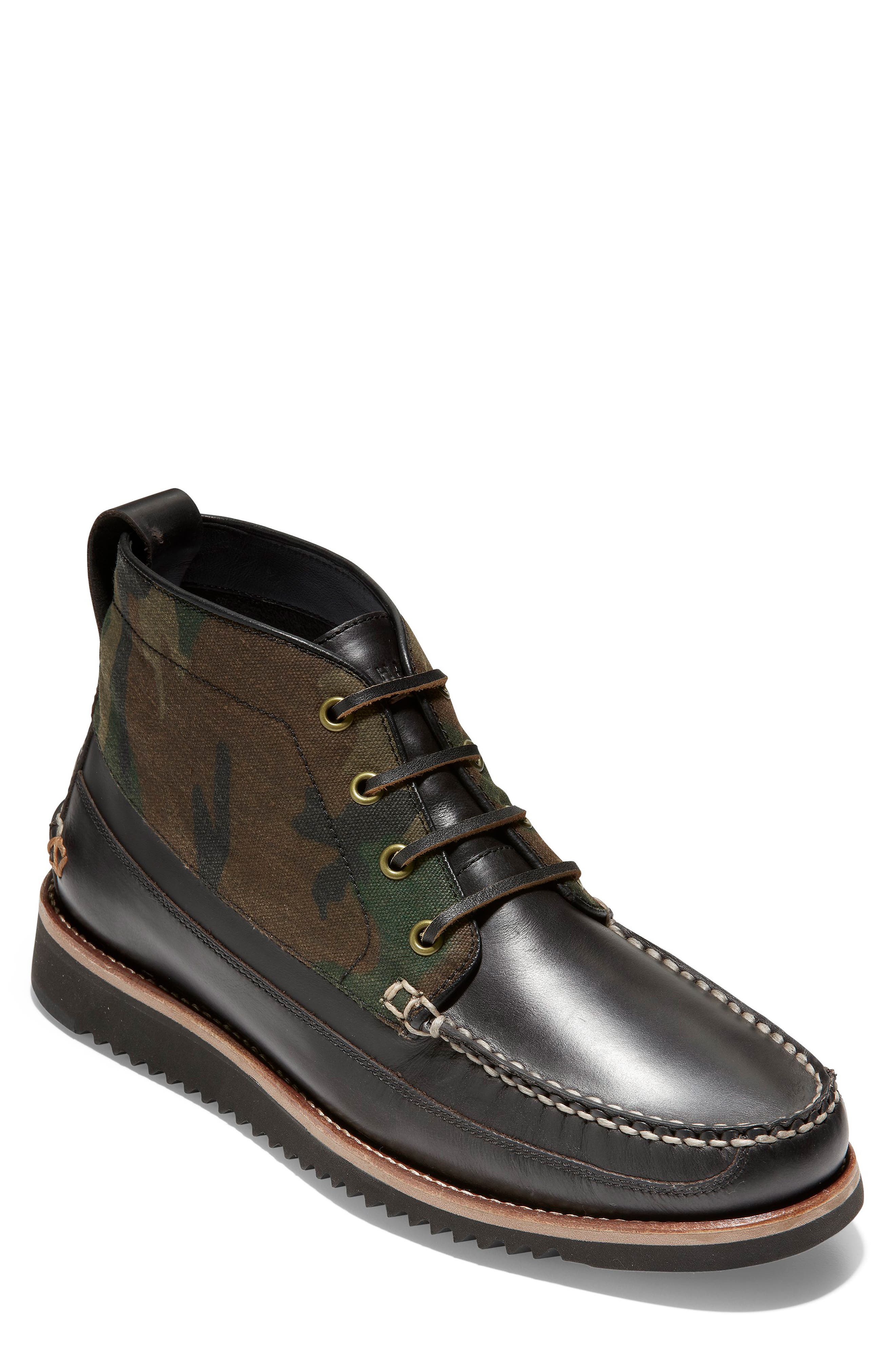 Cole Haan Pinch Moc Toe Waterproof Boot, Brown