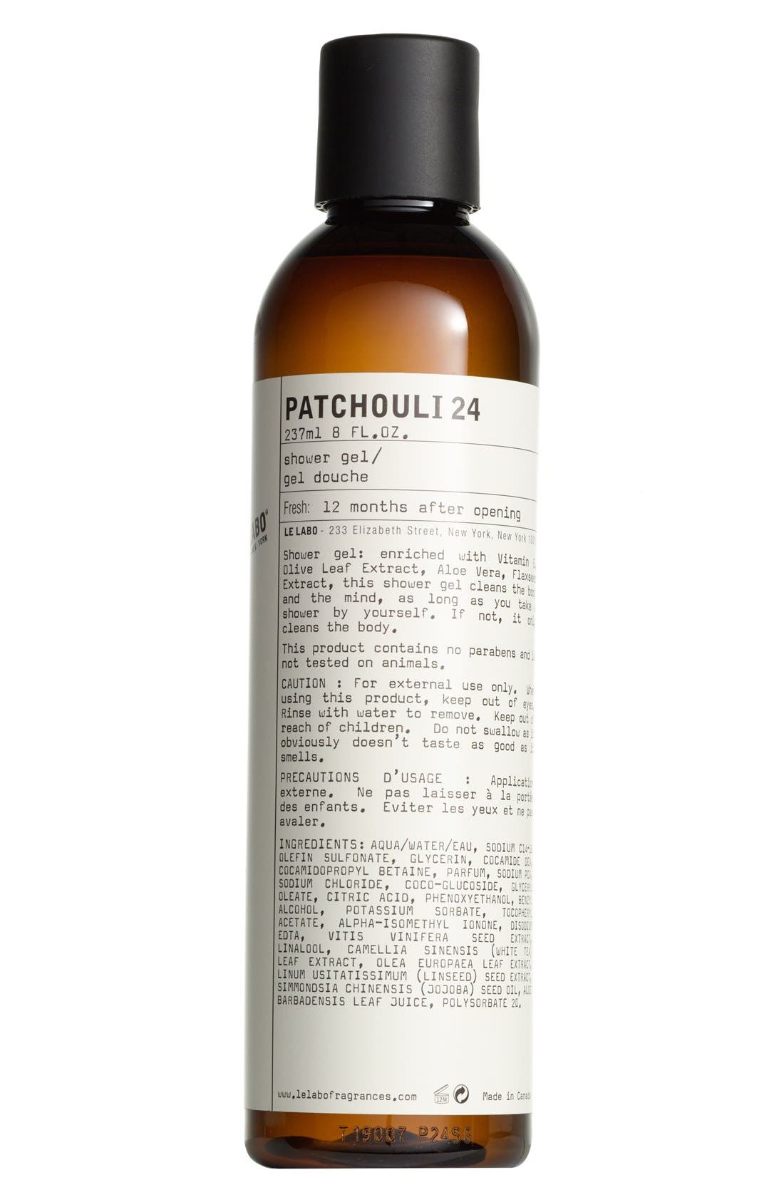 Le Labo 'Patchouli 24' Shower Gel Nordstrom