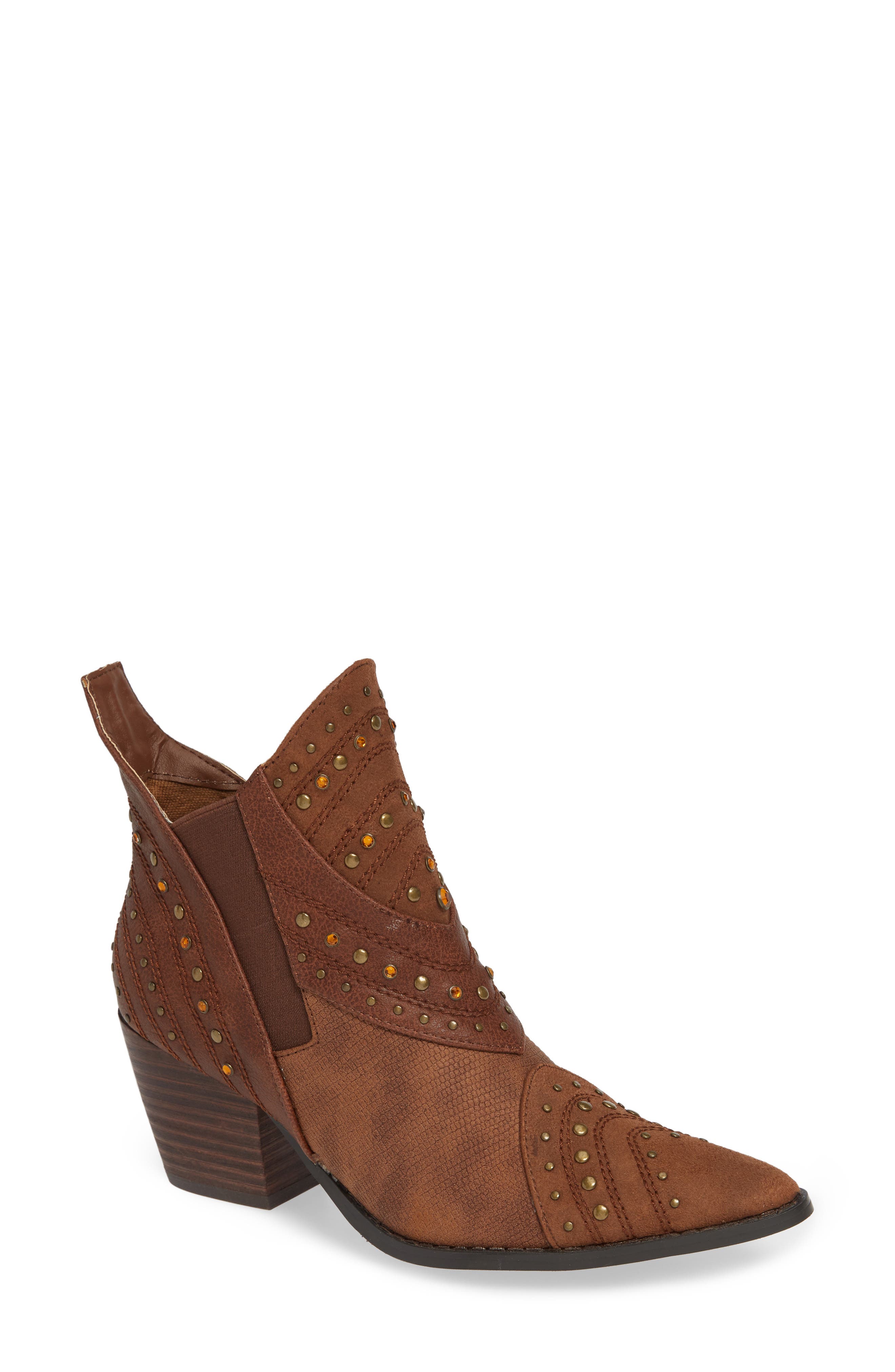 Coconuts By Matisse Storm Western Bootie, Brown
