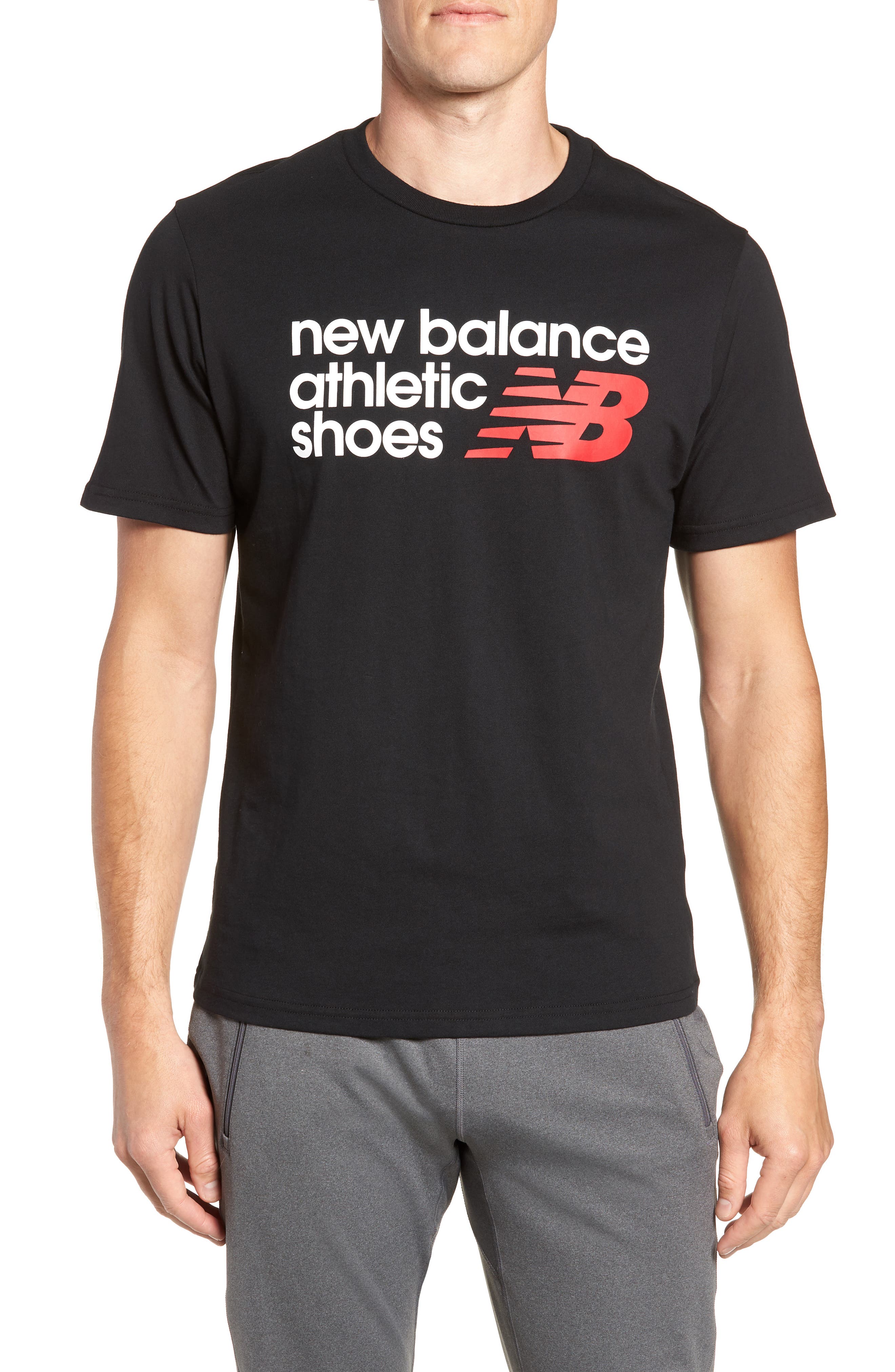 New Balance Nb Shoe Box Graphic T-Shirt, Black