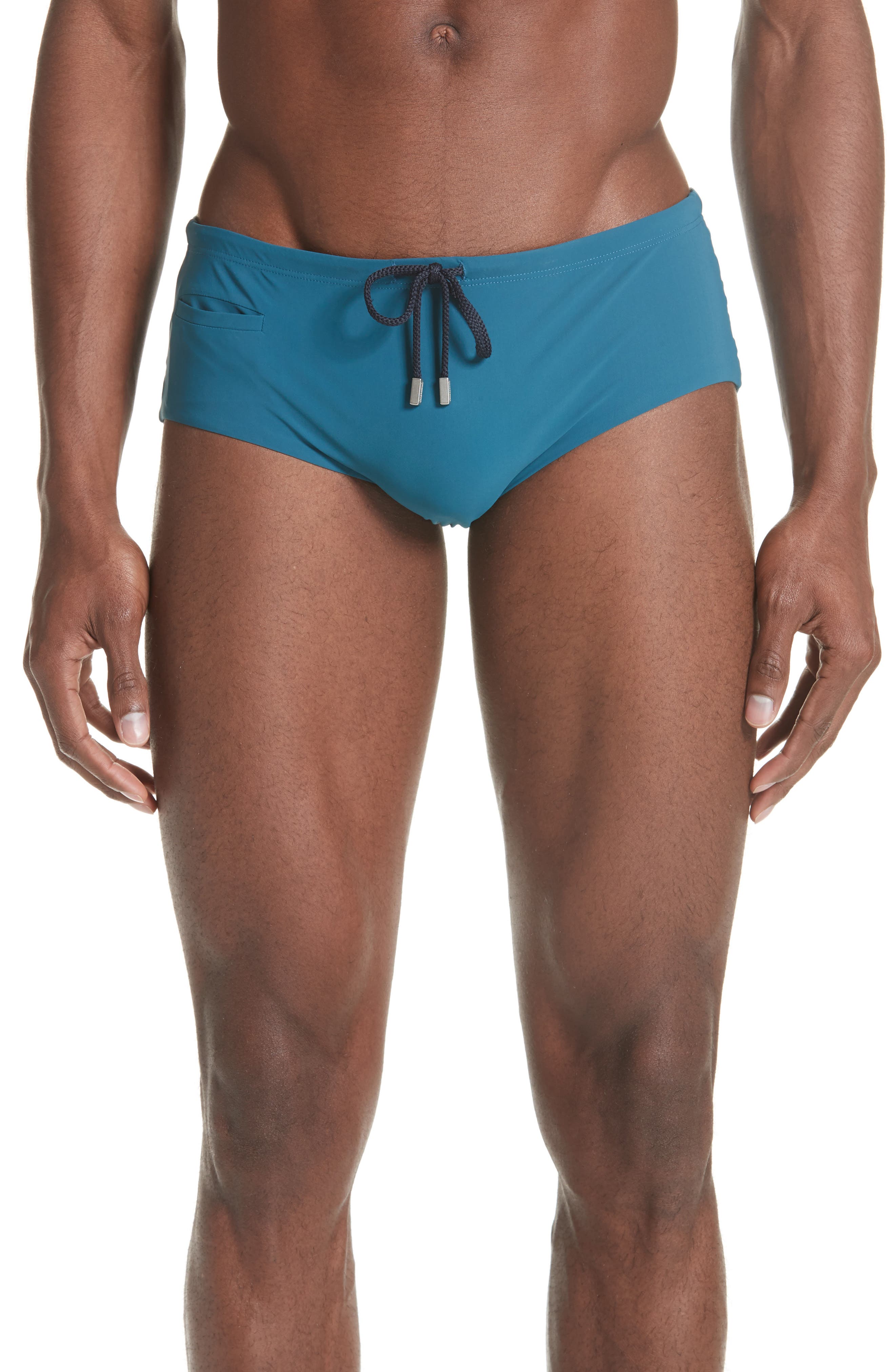 Vilebrequin Smoking Jersey Swim Briefs, Blue